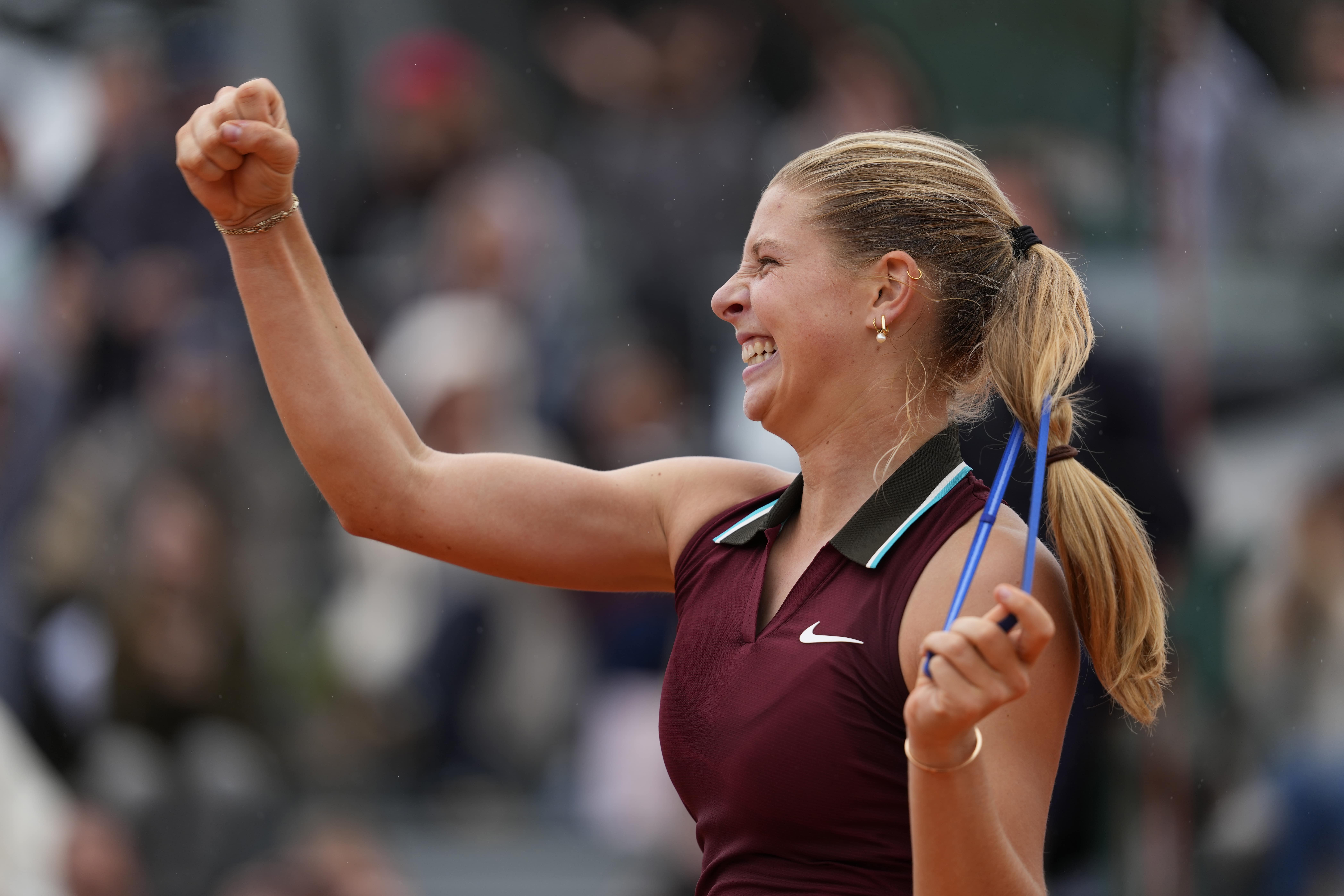 Hannah Klugman, Roland-Garros 2025, quarterfinals