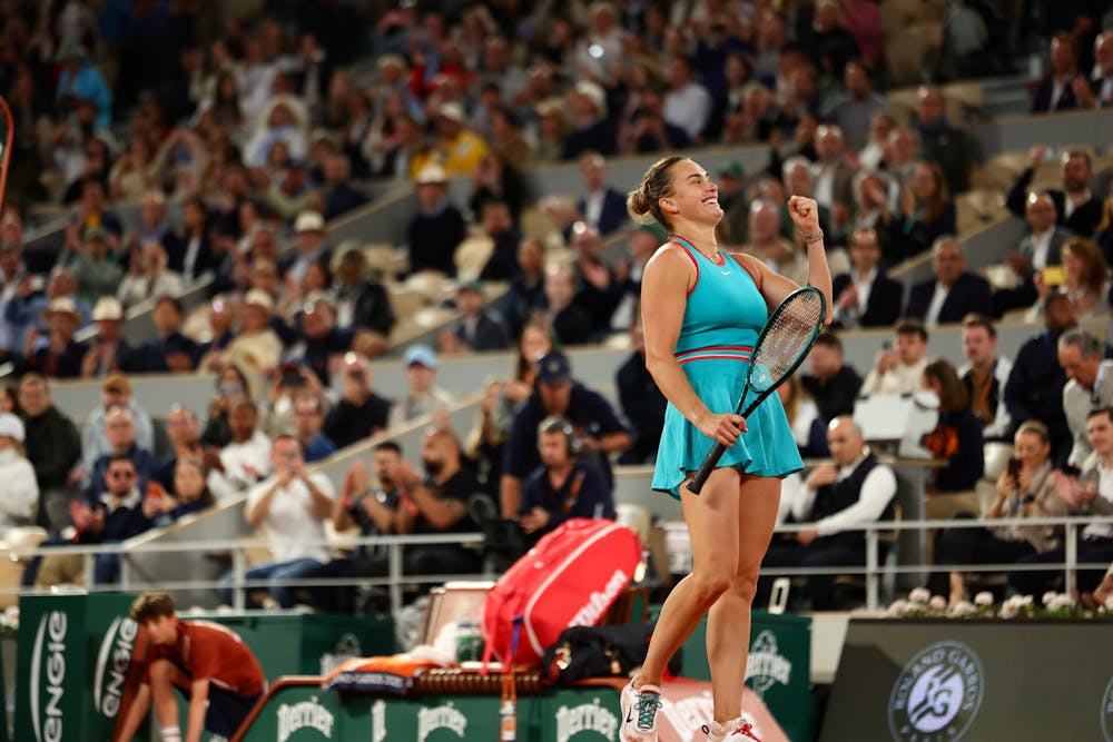 Aryna Sabalenka / Demi-finales, Roland-Garros 2025