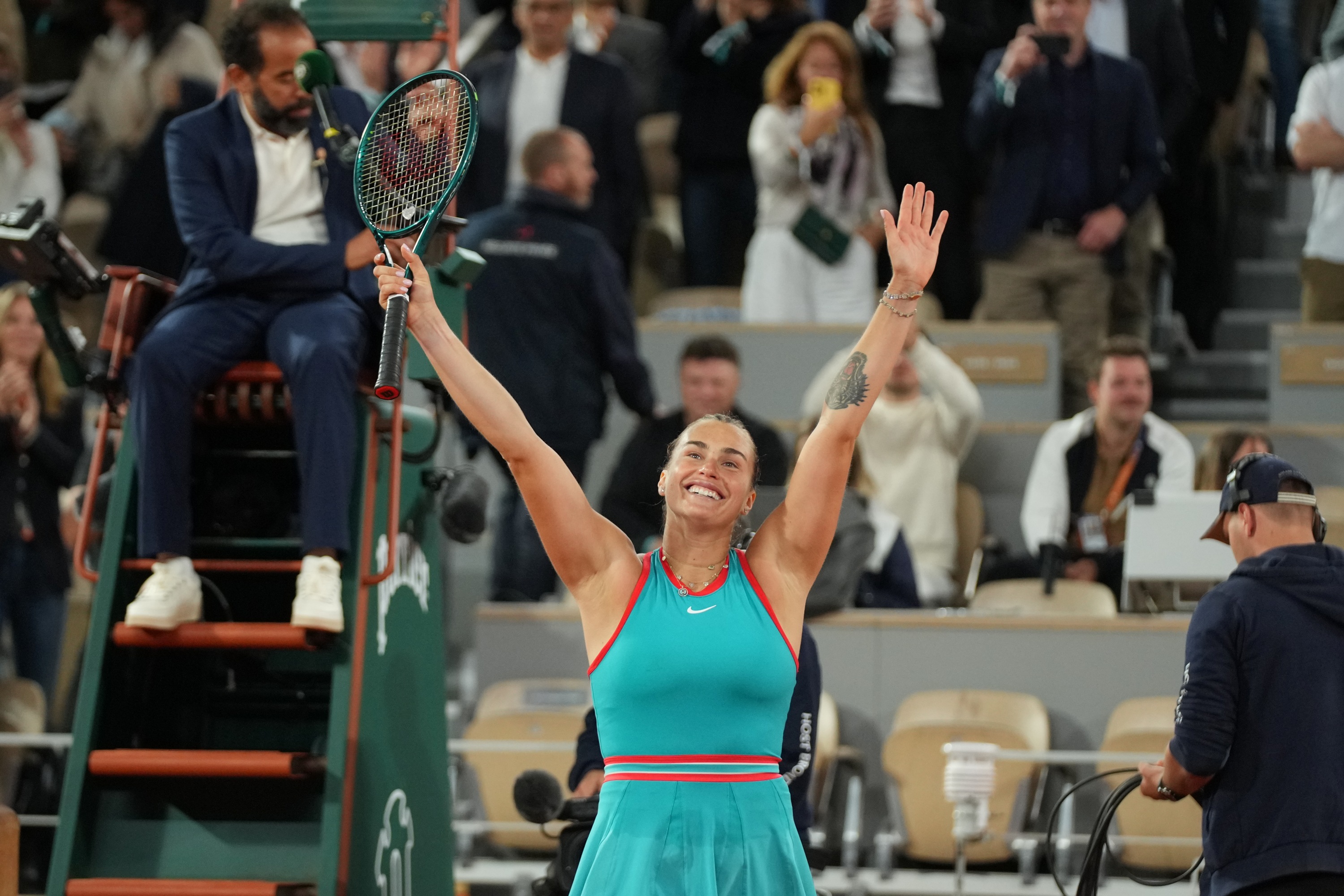 Aryna Sabalenka/  Demi-finales, Roland-Garros 2025