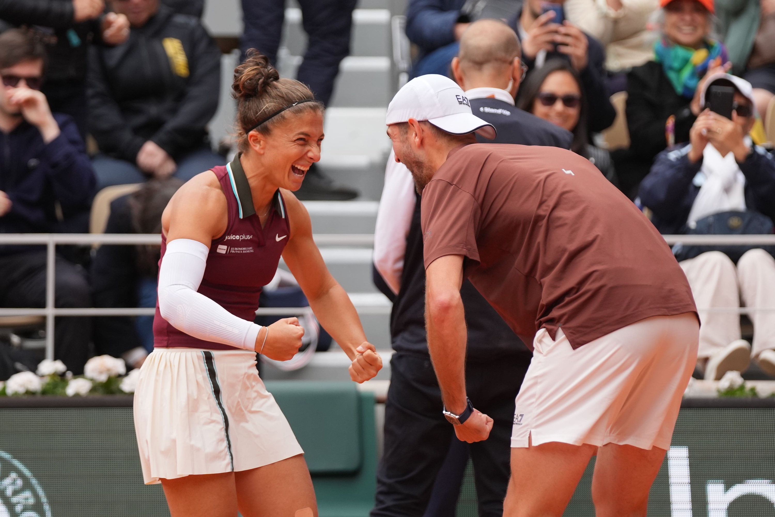 Sara Errani and Andrea Vavassori, Roland-Garros 2025, mixed doubles final