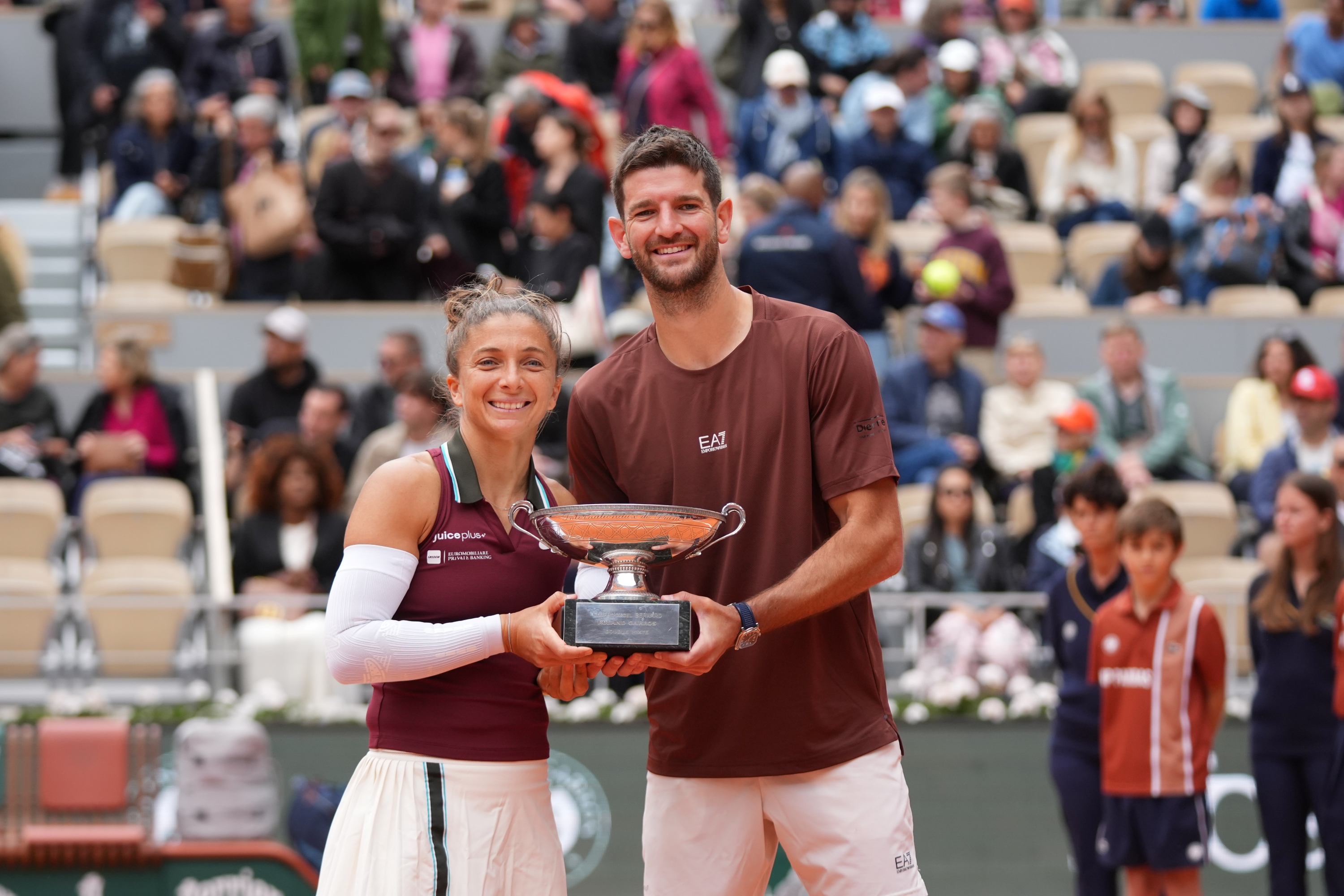 Sara Errani & Andrea Vavassori / Titre double mixte Roland-Garros 2025