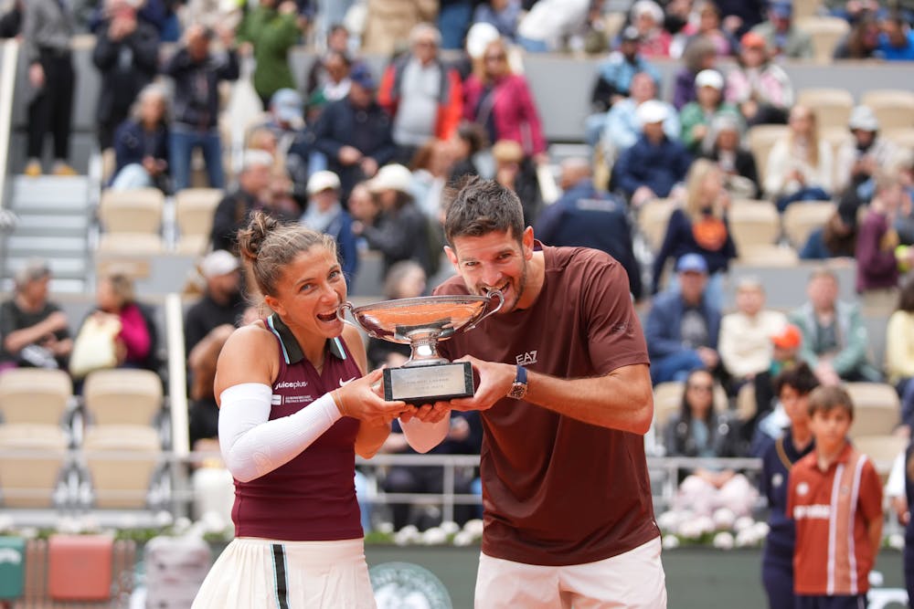 Sara Errani & Andrea Vavassori / Titre double mixte Roland-Garros 2025