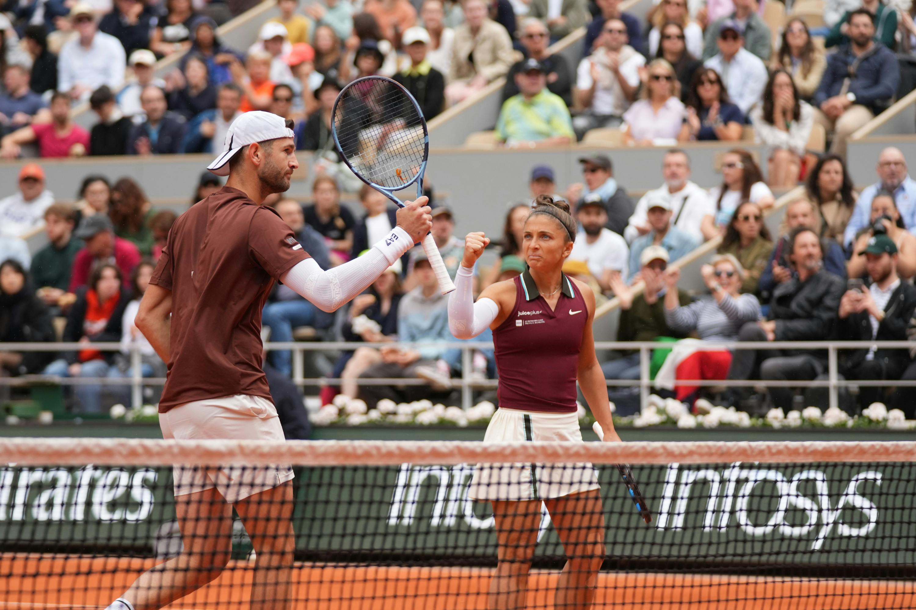 Andrea Vavassori, Sara Errani mx doubles final RG2025