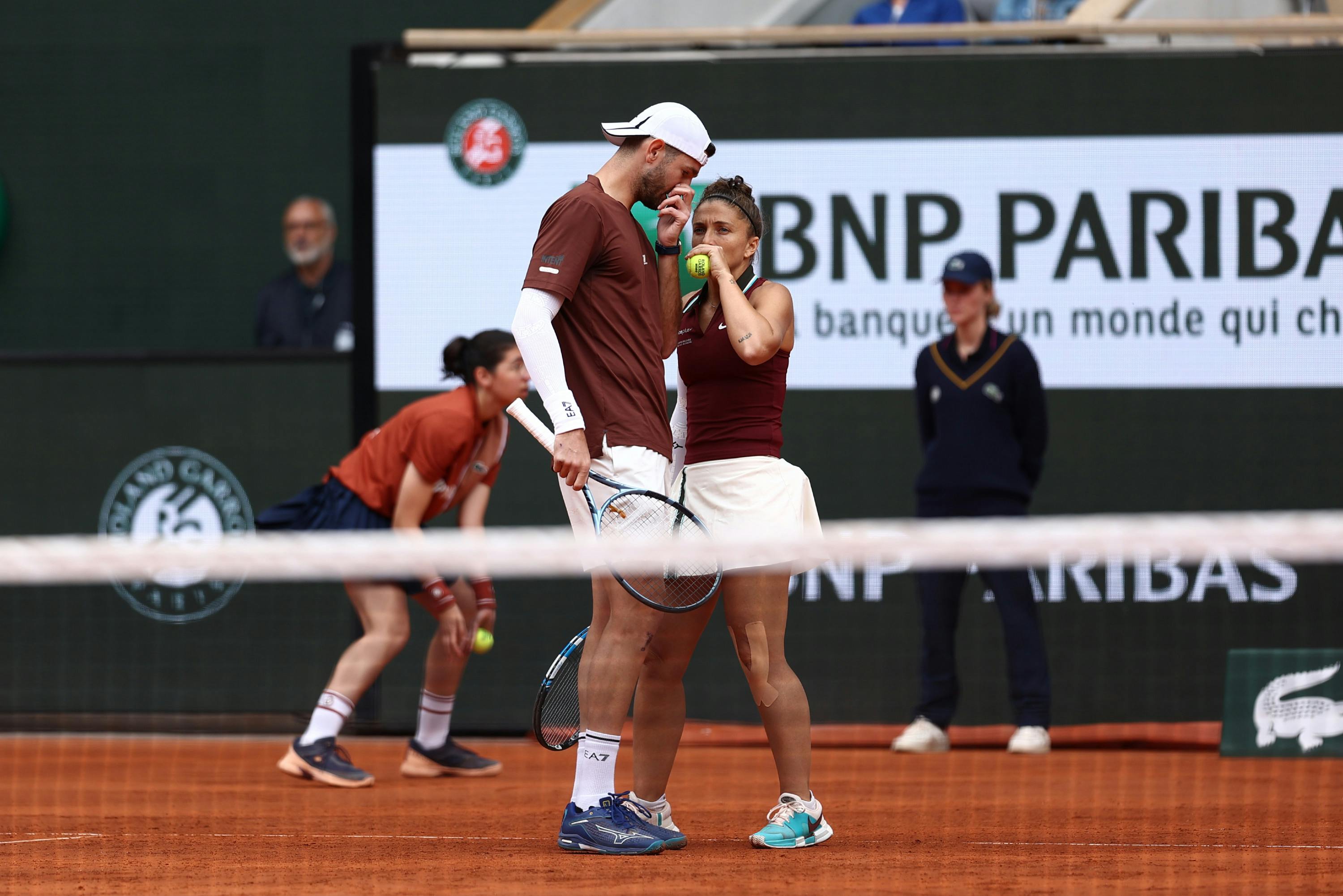 Andrea Vavassori, Sara Errani mx doubles final RG2025