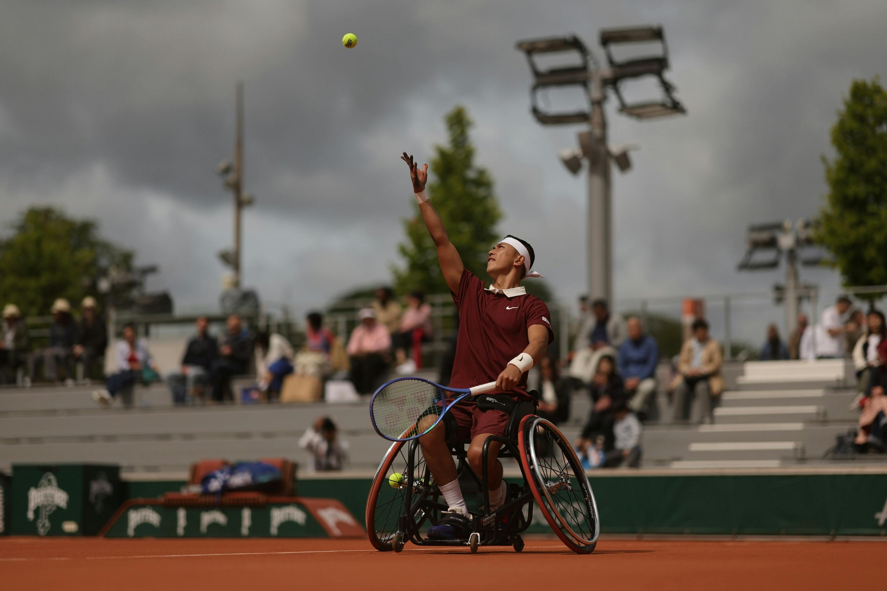 Tokito Oda / Tennis-fauteuil, quarts de finale, Roland-Garros 2025