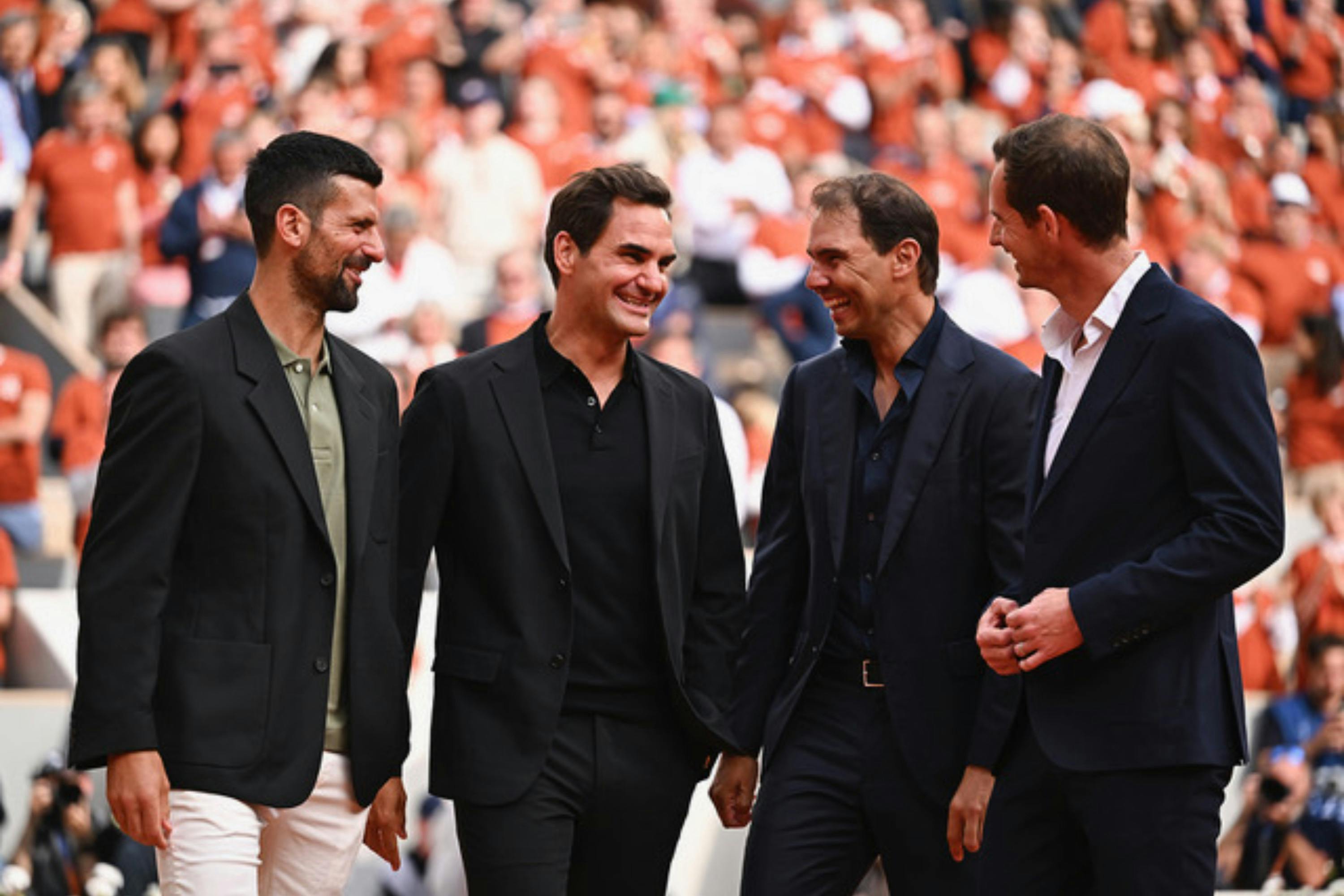 Novak Djokovic, Roger Federer, Rafael Nadal, Andy Murray RG2025