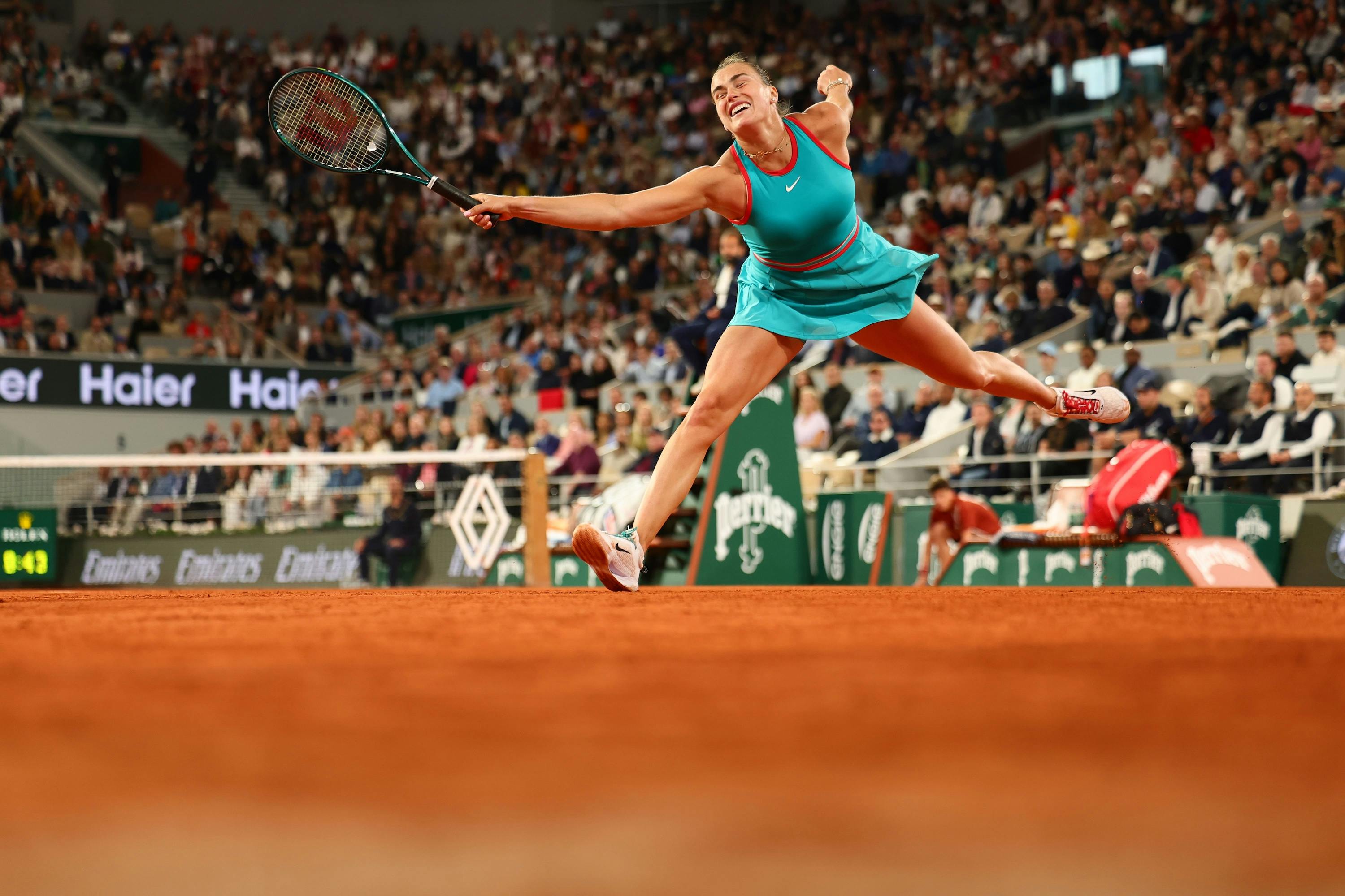 Aryna Sabalenka, Roland-Garros 2025, semifinals