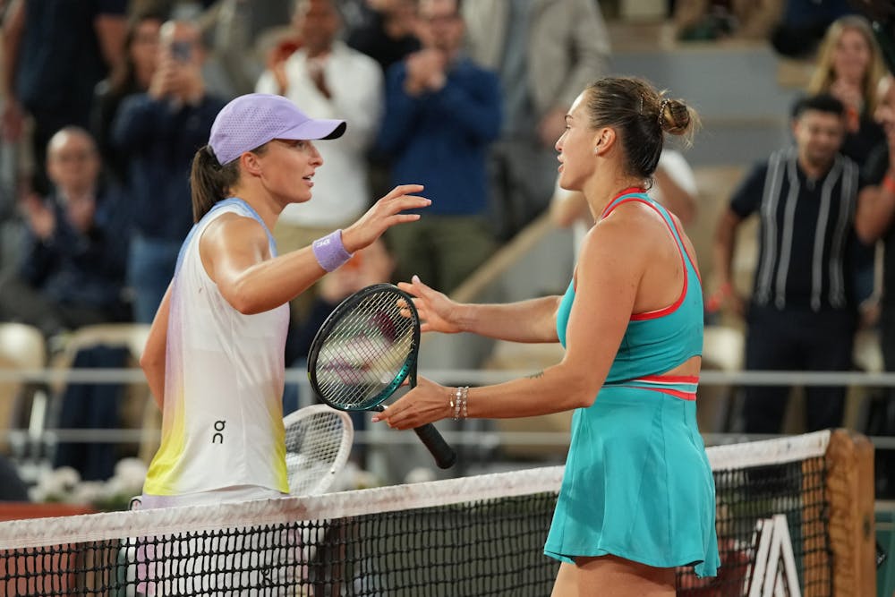Iga Swiatek & Aryna Sabalenka / Demi-finales, Roland-Garros 2025