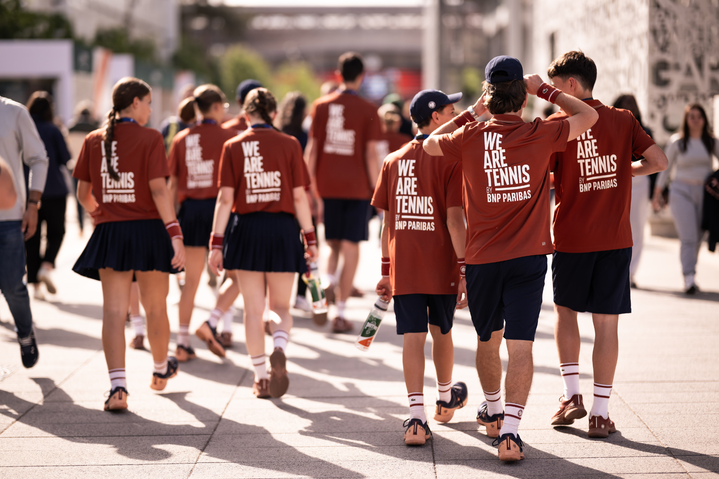 Ball kids Roland-Garros 2025