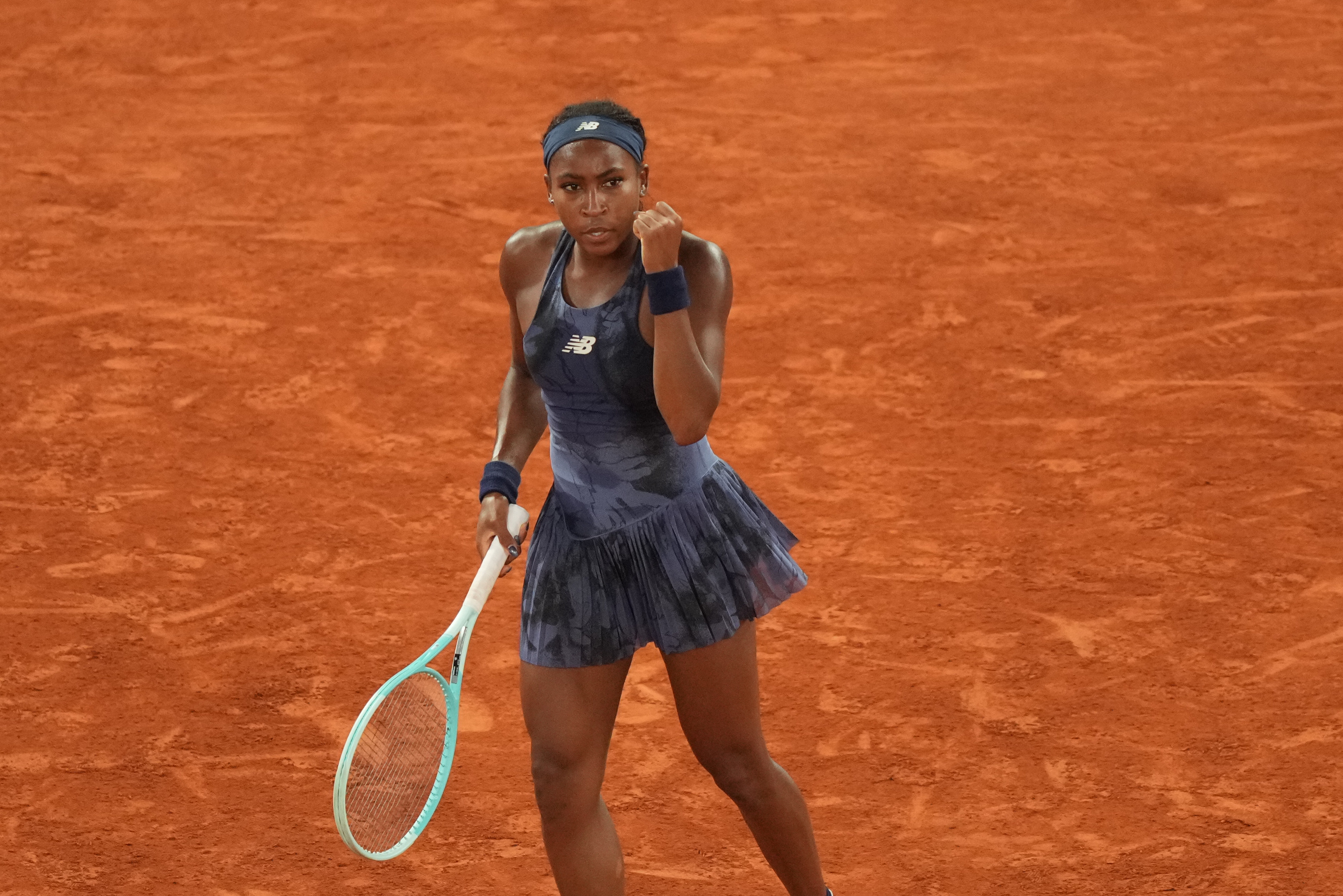 Coco Gauff / Demi-finales, Roland-Garros 2025