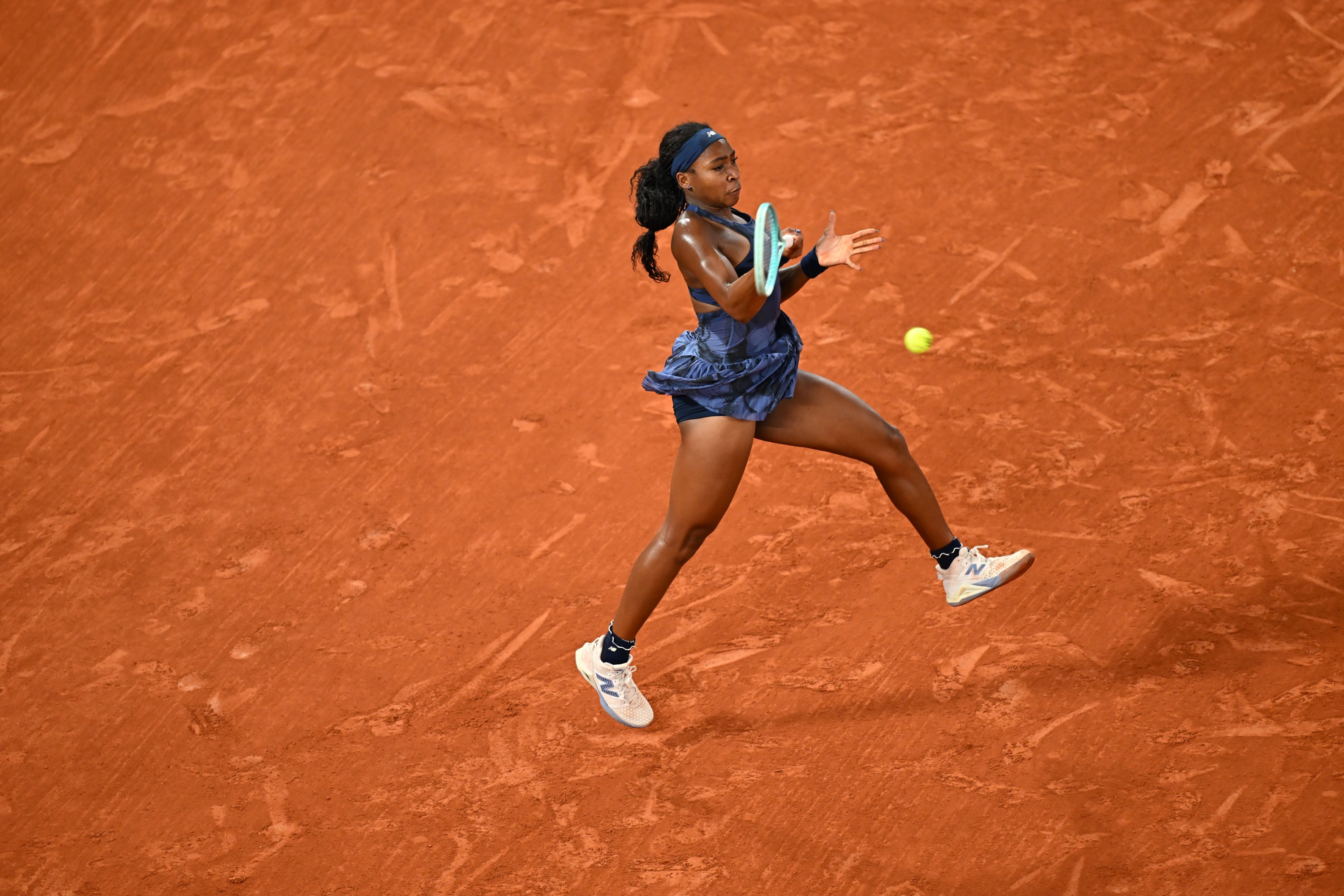 Coco Gauff / Demi-finales, Roland-Garros 2025