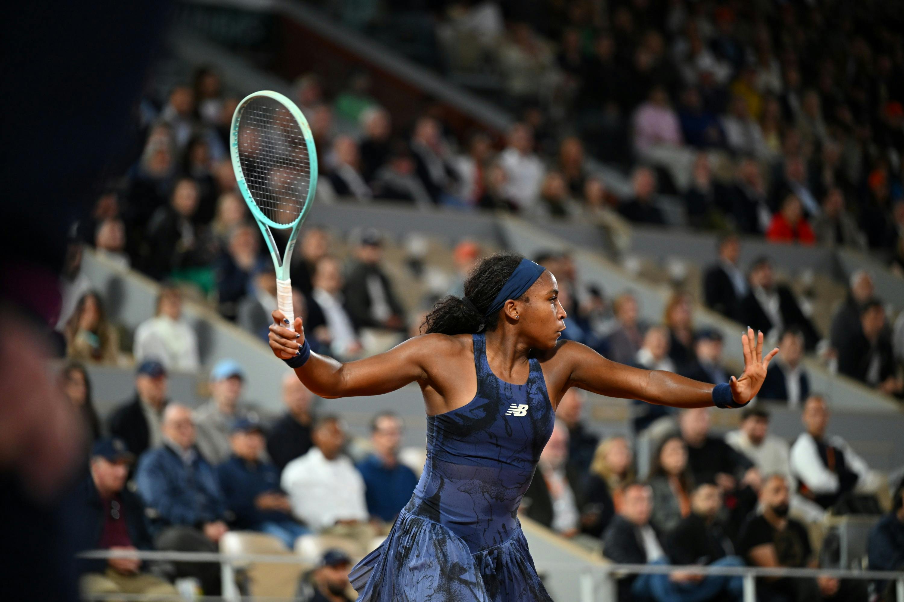 Coco Gauff / Demi-finales, Roland-Garros 2025