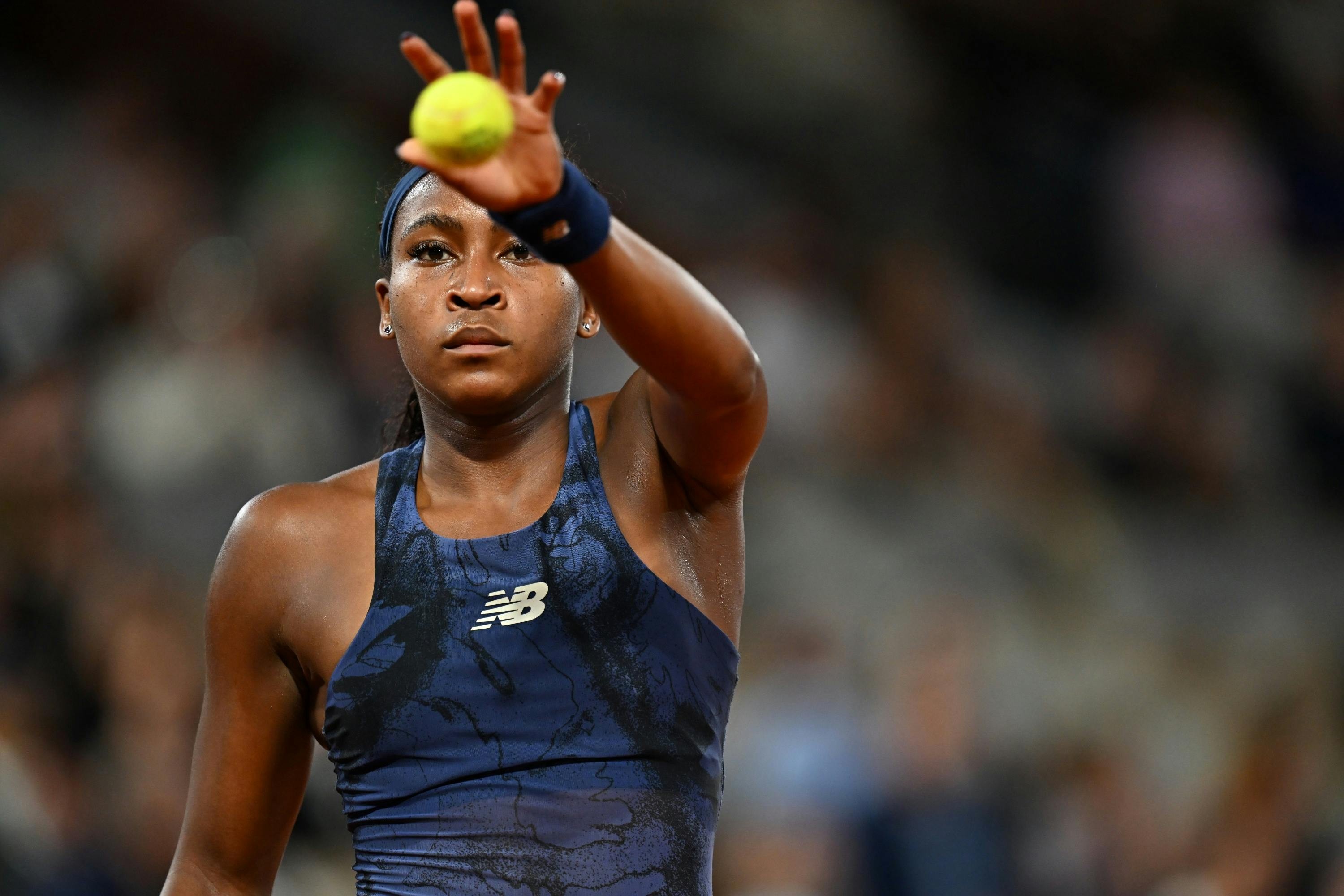 Coco Gauff / Demi-finales, Roland-Garros 2025