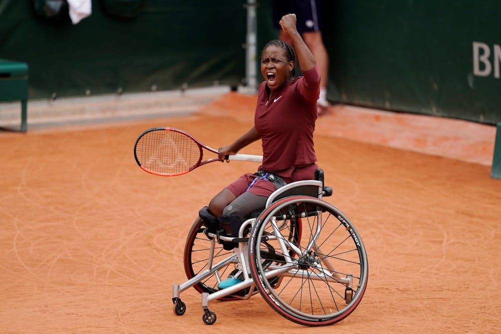 Kgothatso Montjane / Tennis-fauteuil, quarts de finale, Roland-Garros 2025