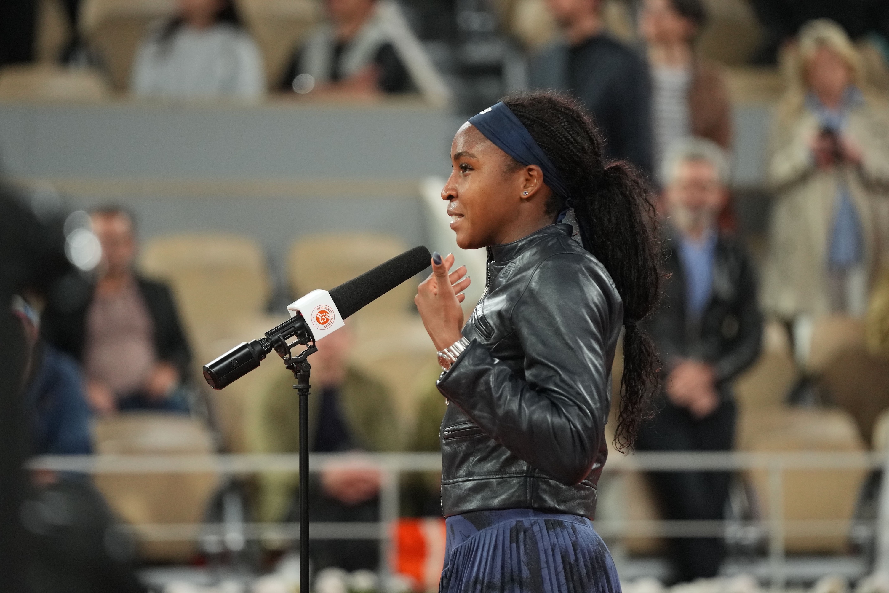 Coco Gauff, Roland-Garros 2025, semifinals