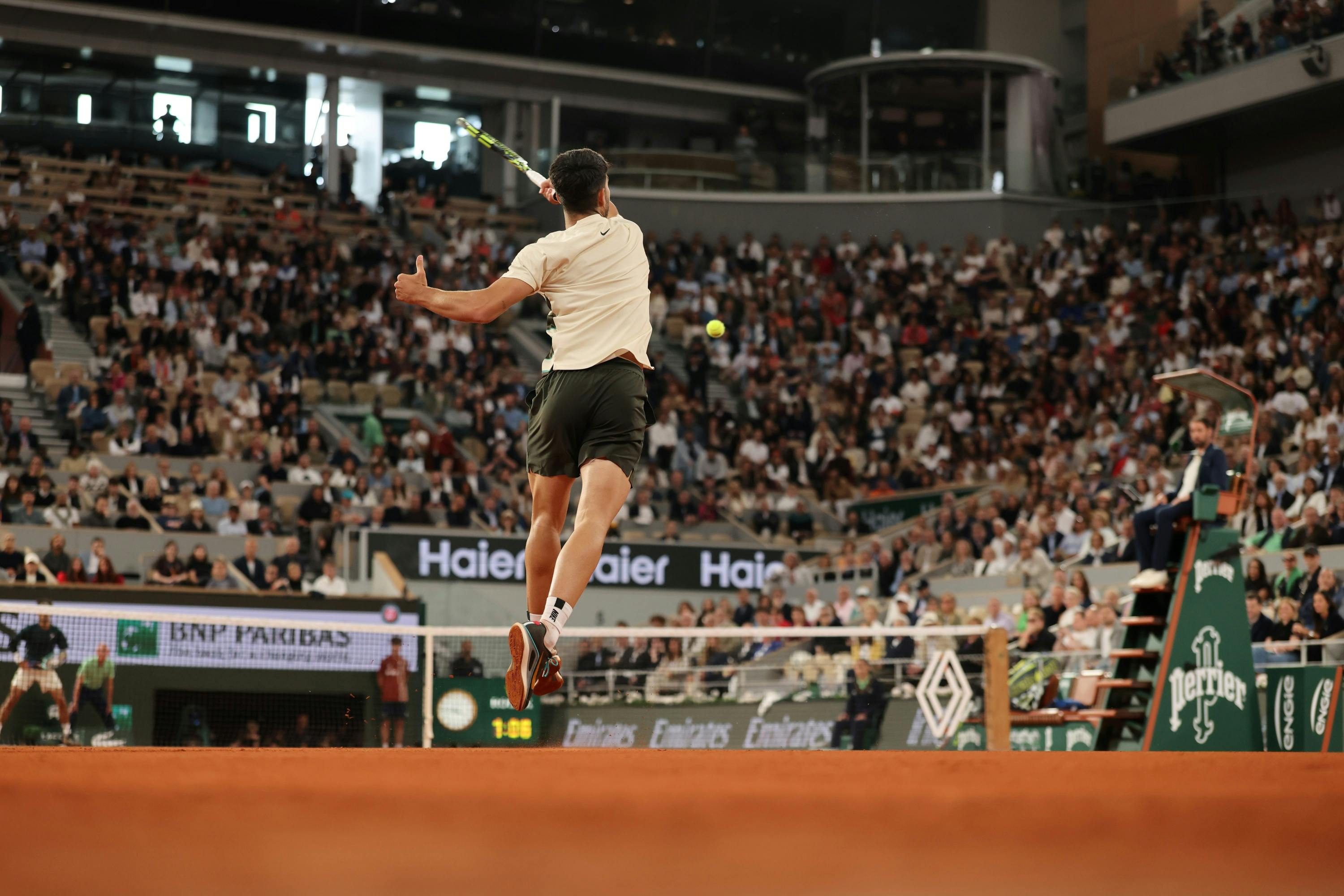 Carlos Alcaraz / Demi-finales, Roland-Garros 2025