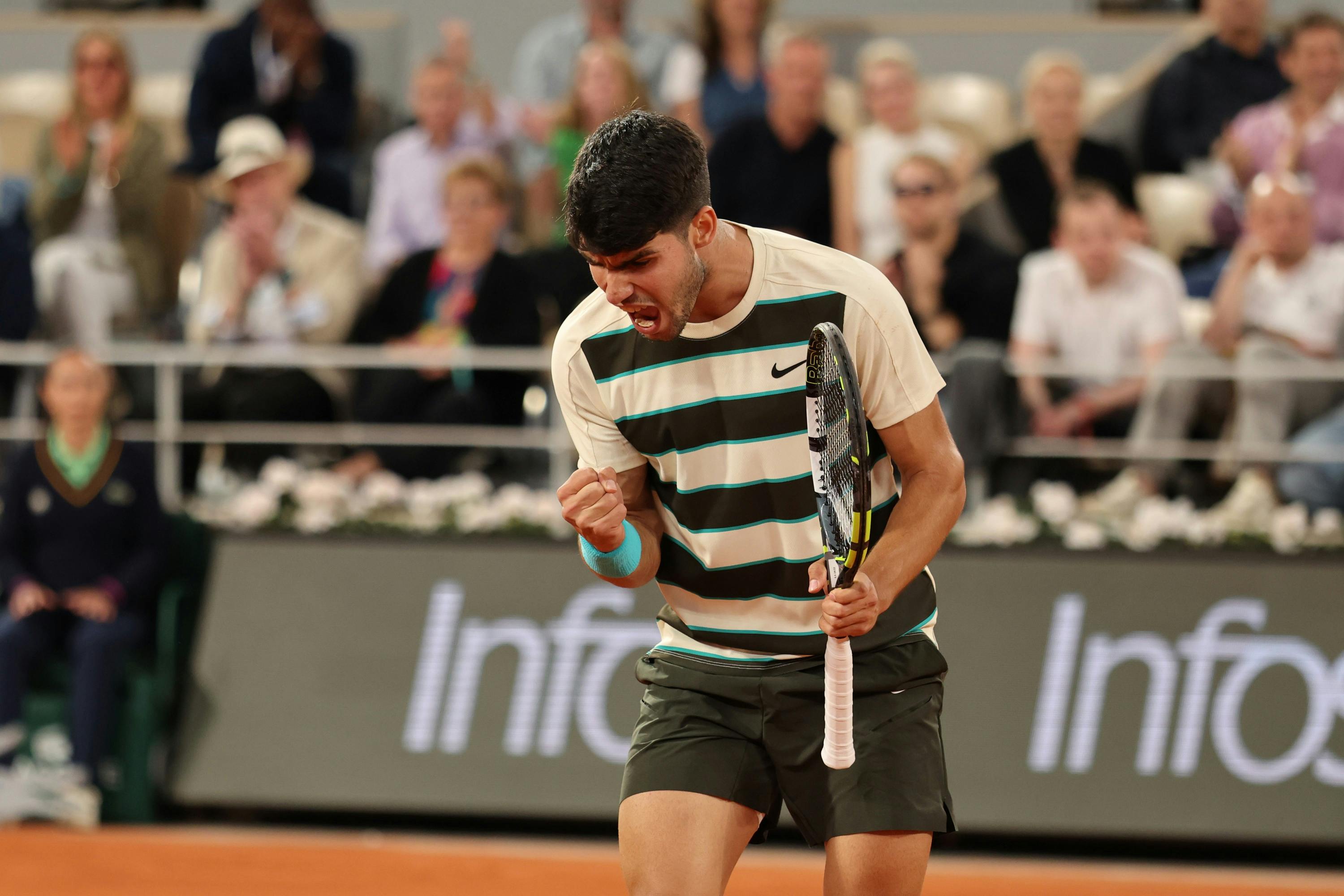 Carlos Alcaraz / Demi-finales, Roland-Garros 2025