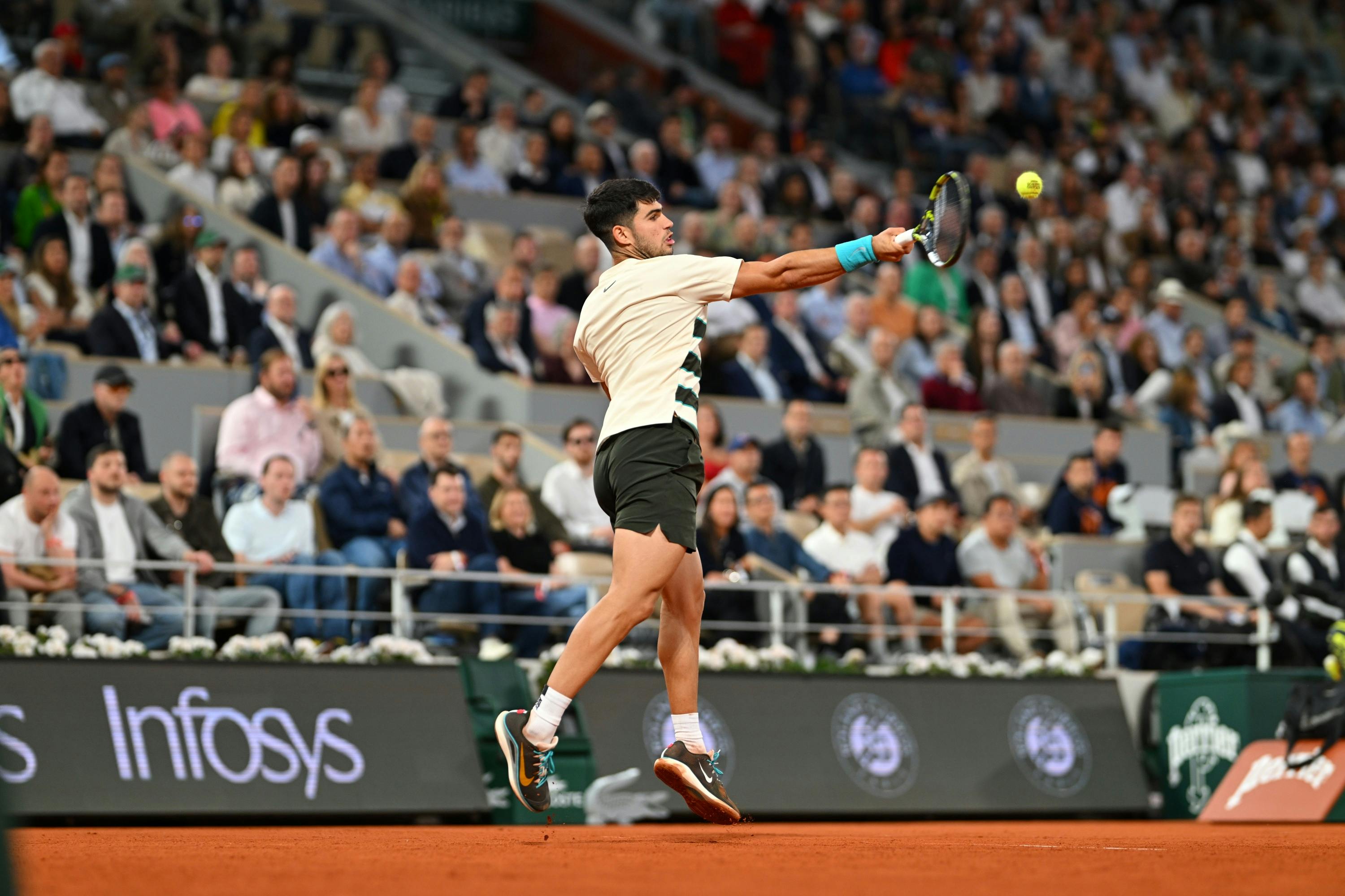 Carlos Alcaraz / Demi-finales, Roland-Garros 2025