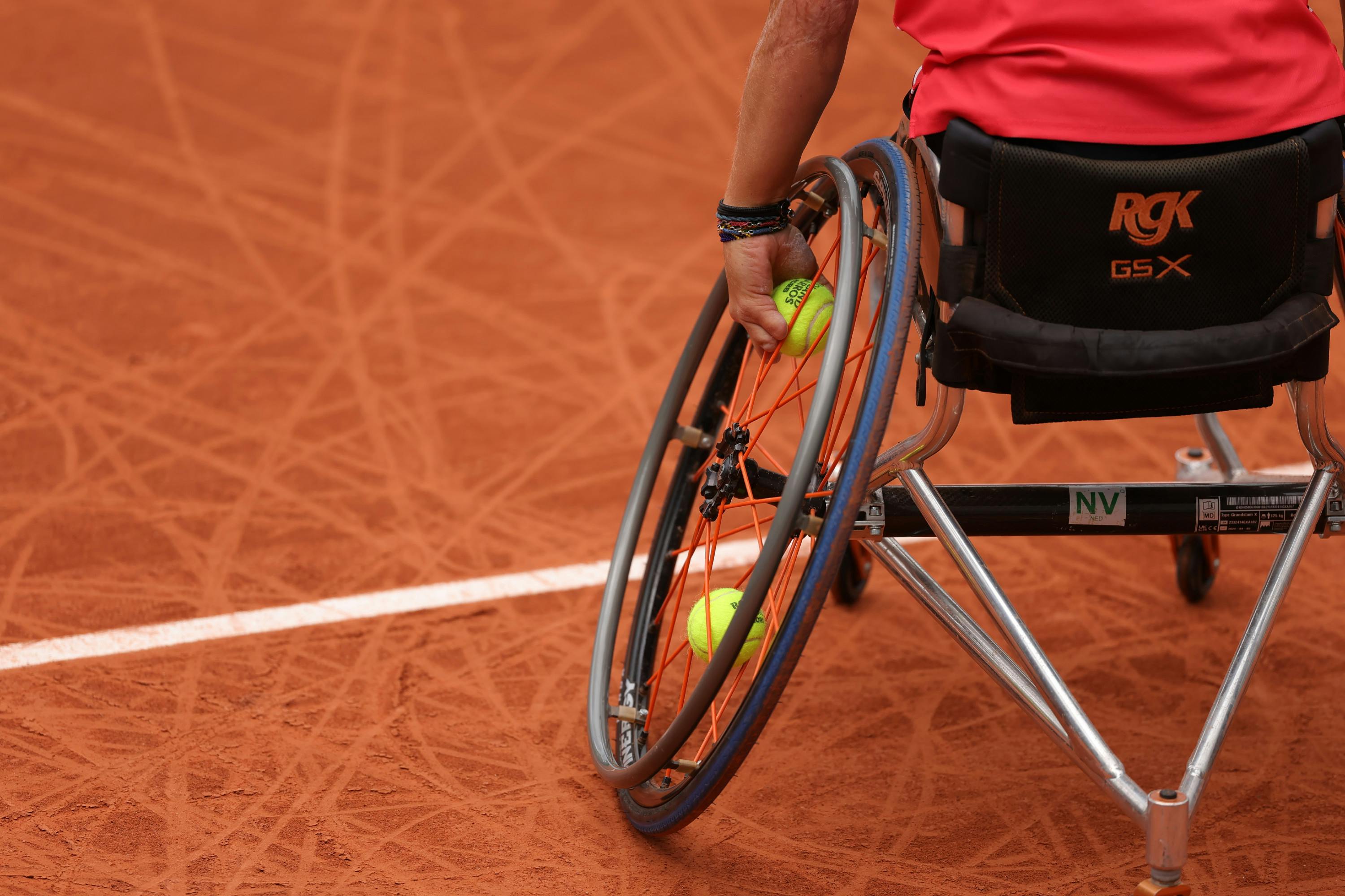 Niels Vink men's quad doubles final RG2025