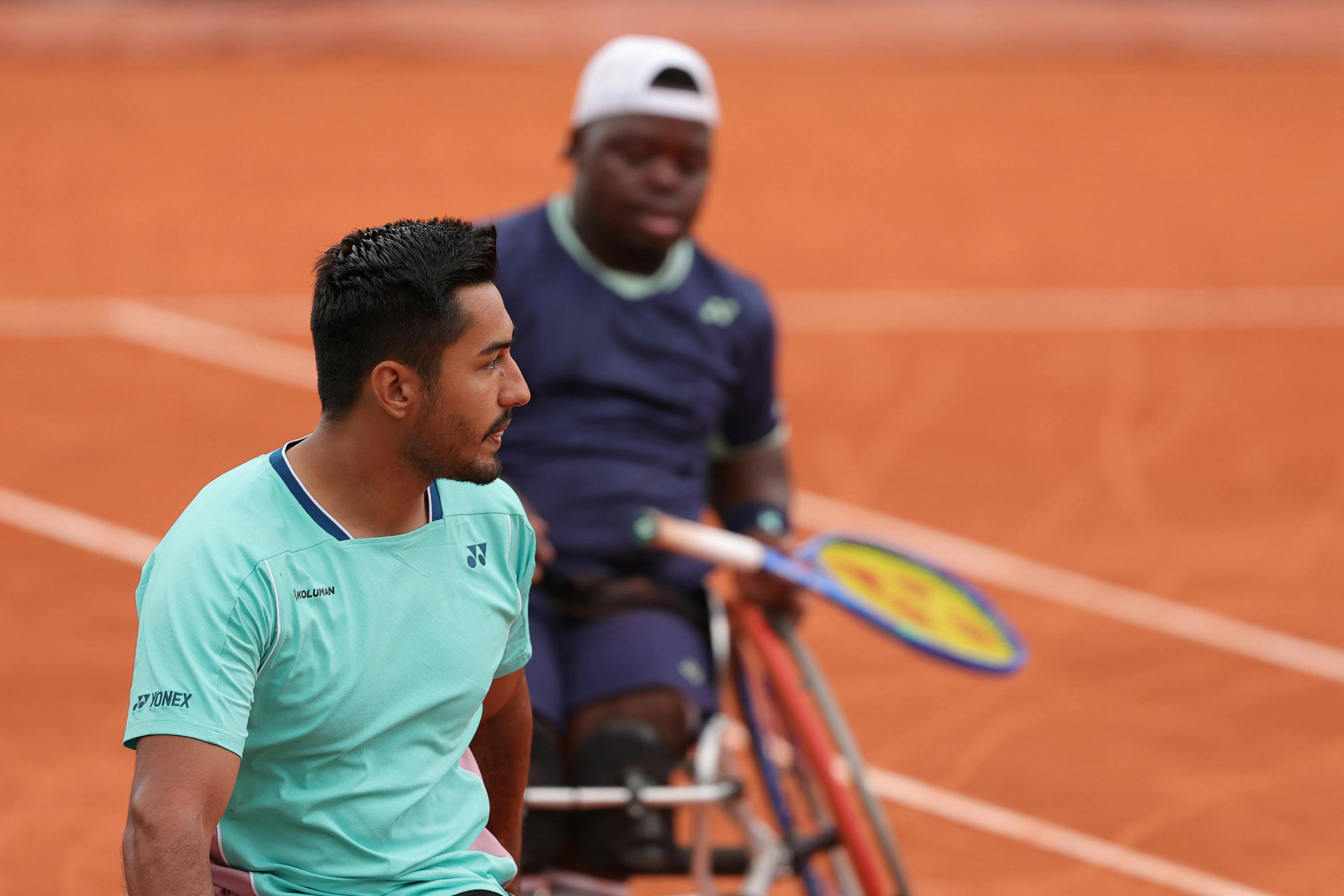 Ahmet Kaplan, Donald Ramphadi men's quad wheelchair final RG2025