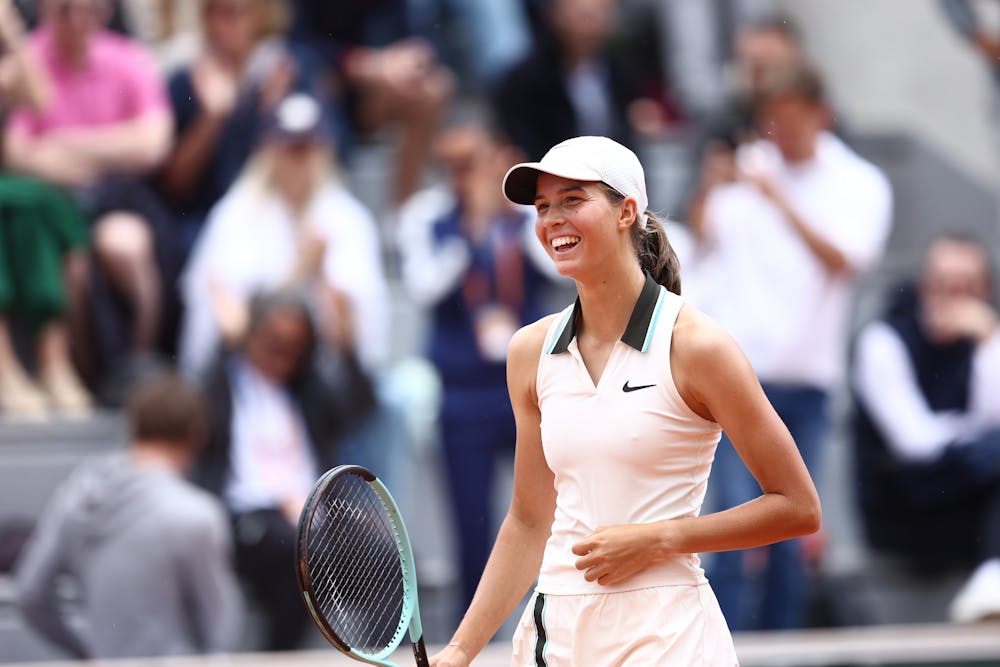 Lilli Tagger girls' singles semi-final RG2025