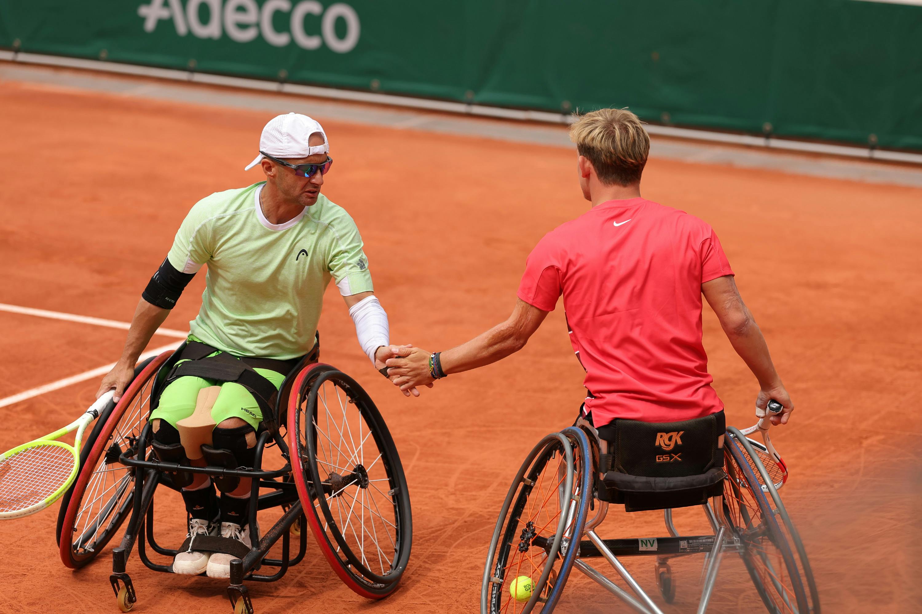 Guy Sasson, Niels Vink men's quad doubles final RG2025