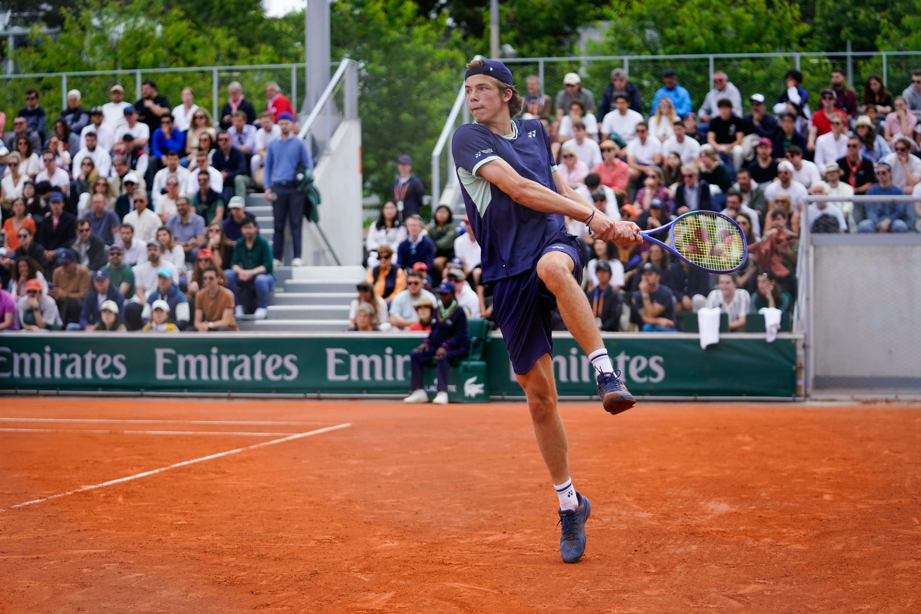 Niels Mcdonald, Roland-Garros 2025, Simple Garcons, 1_2 Finale, 