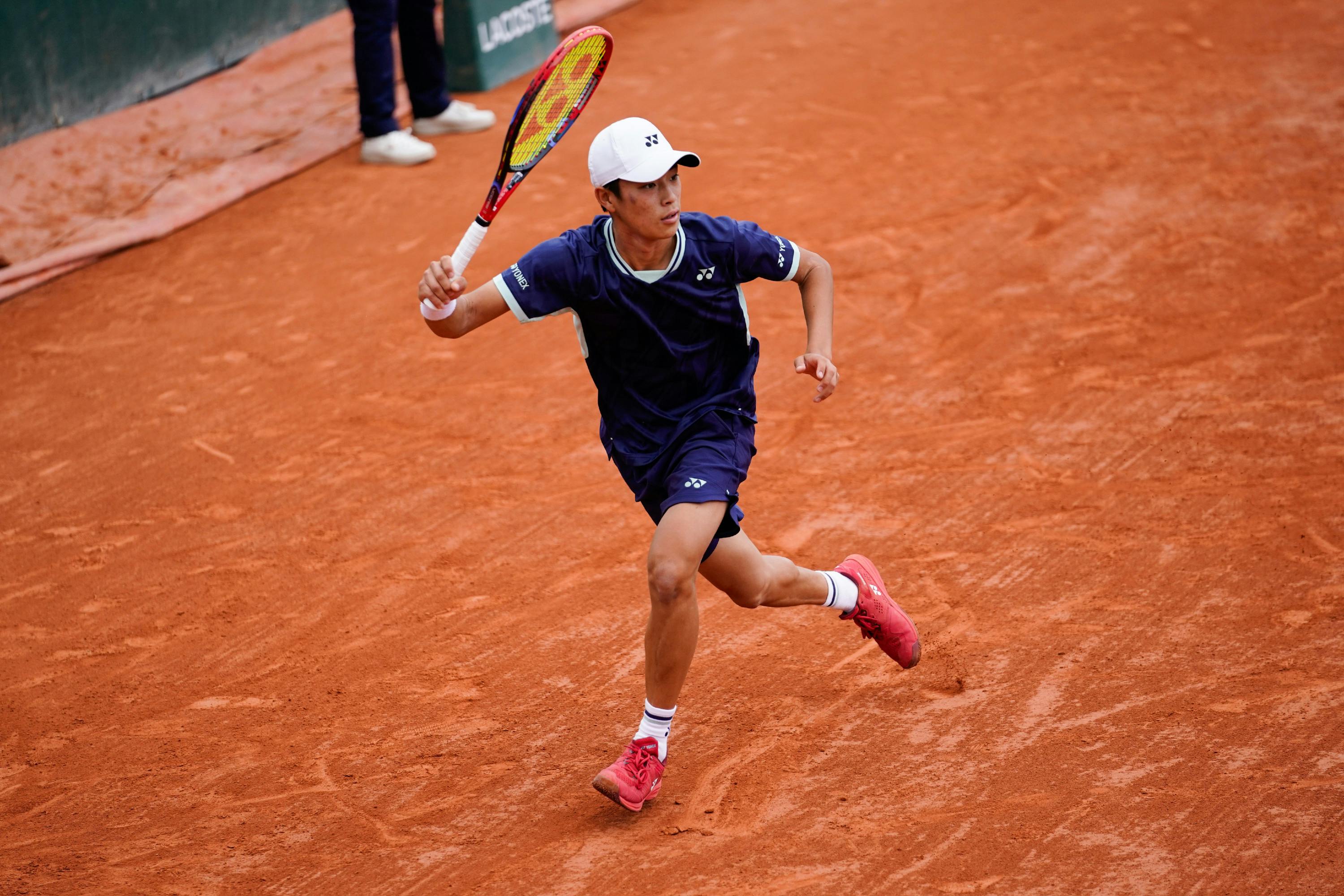 Ryo Tabata, Roland-Garros 2025, Simple Garcons, 1_2 Finale