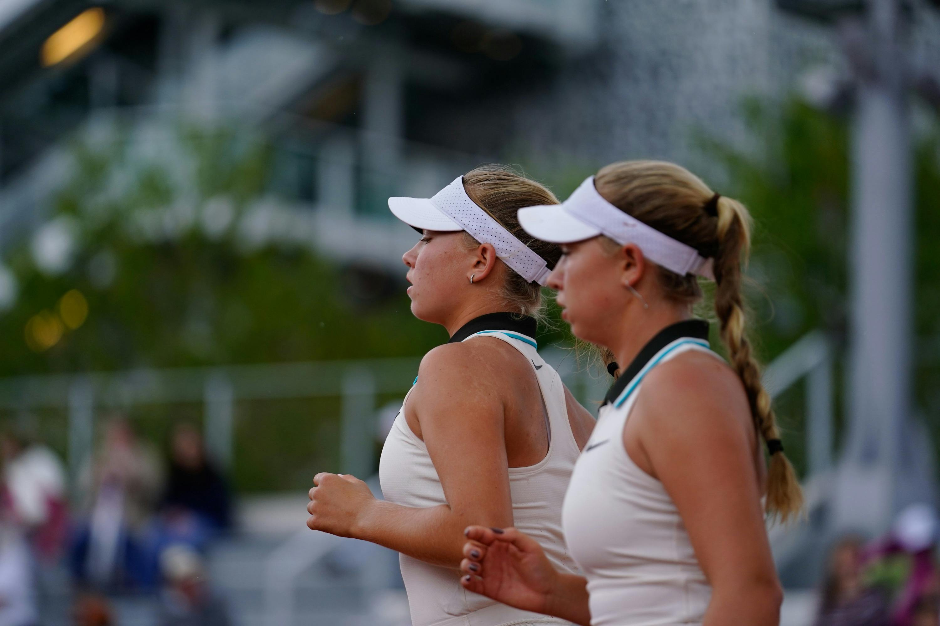 Kristina Penickova, Annika Penickova, Roland-Garros 2025, Double Filles, 1_2 Finale