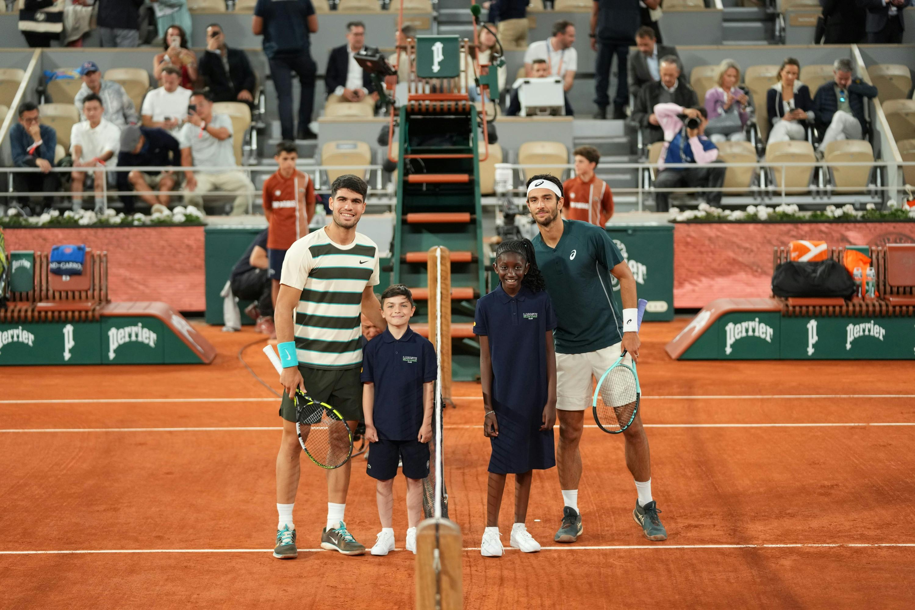 Carlos Alcaraz & Lorenzo Musetti / Demi-finales, Roland-Garros 2025