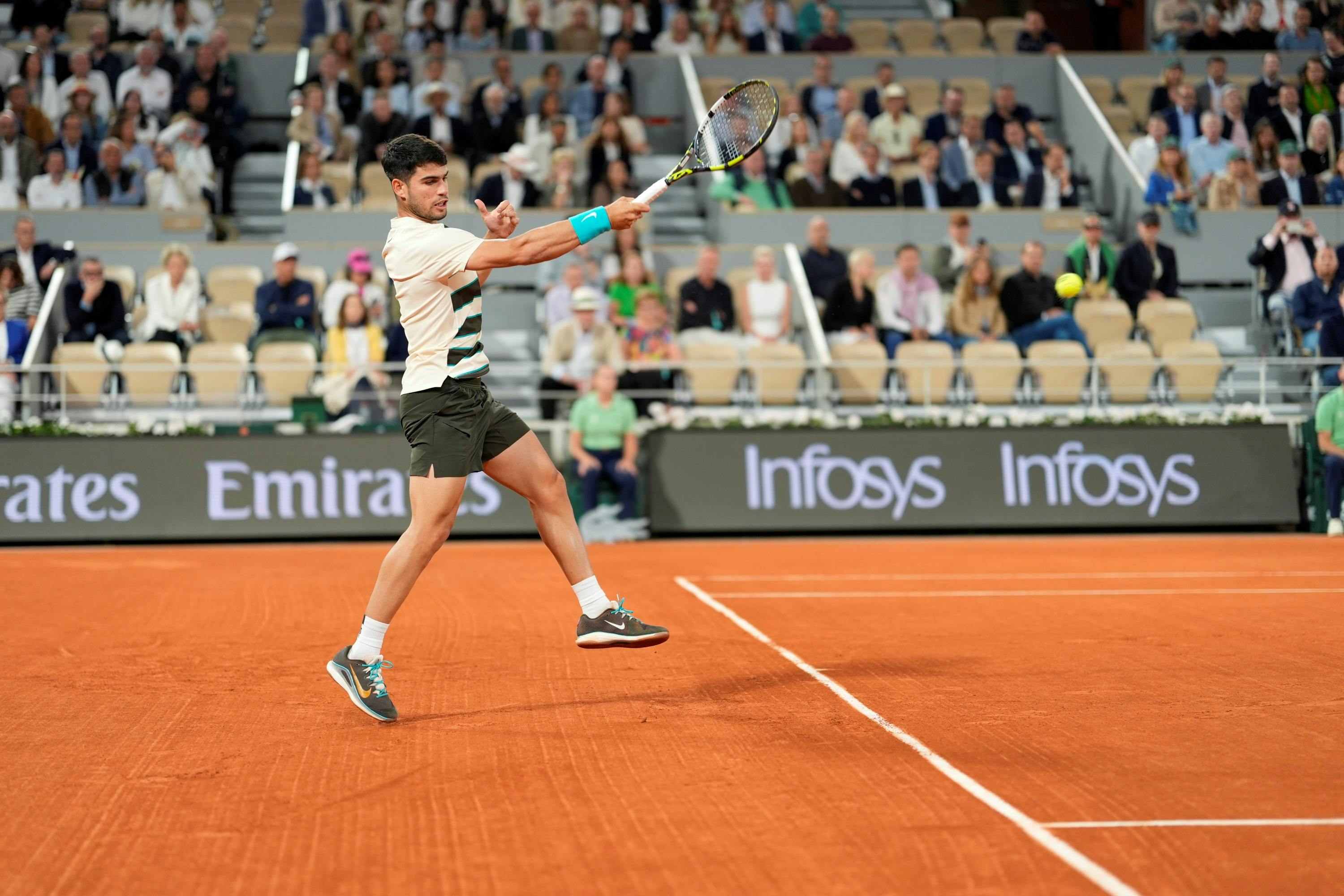 Carlos Alcaraz / Demi-finales, Roland-Garros 2025