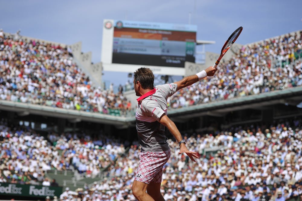 Stan Wawrinka men's singles final RG2015