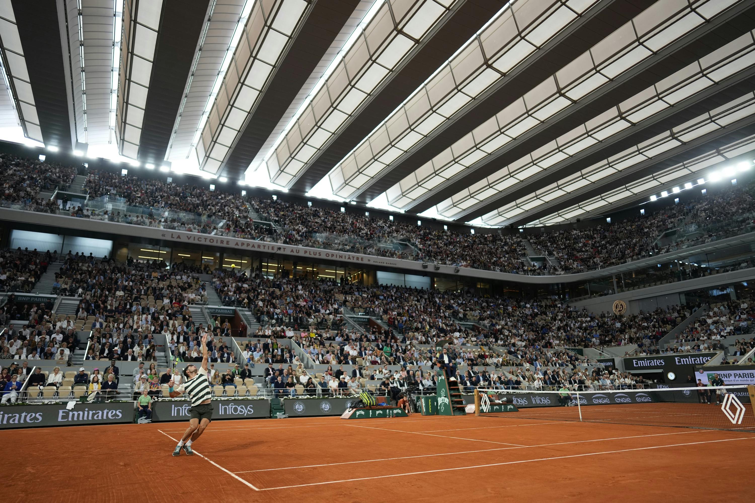 Carlos Alcaraz / Demi-finale, Roland-Garros 2025