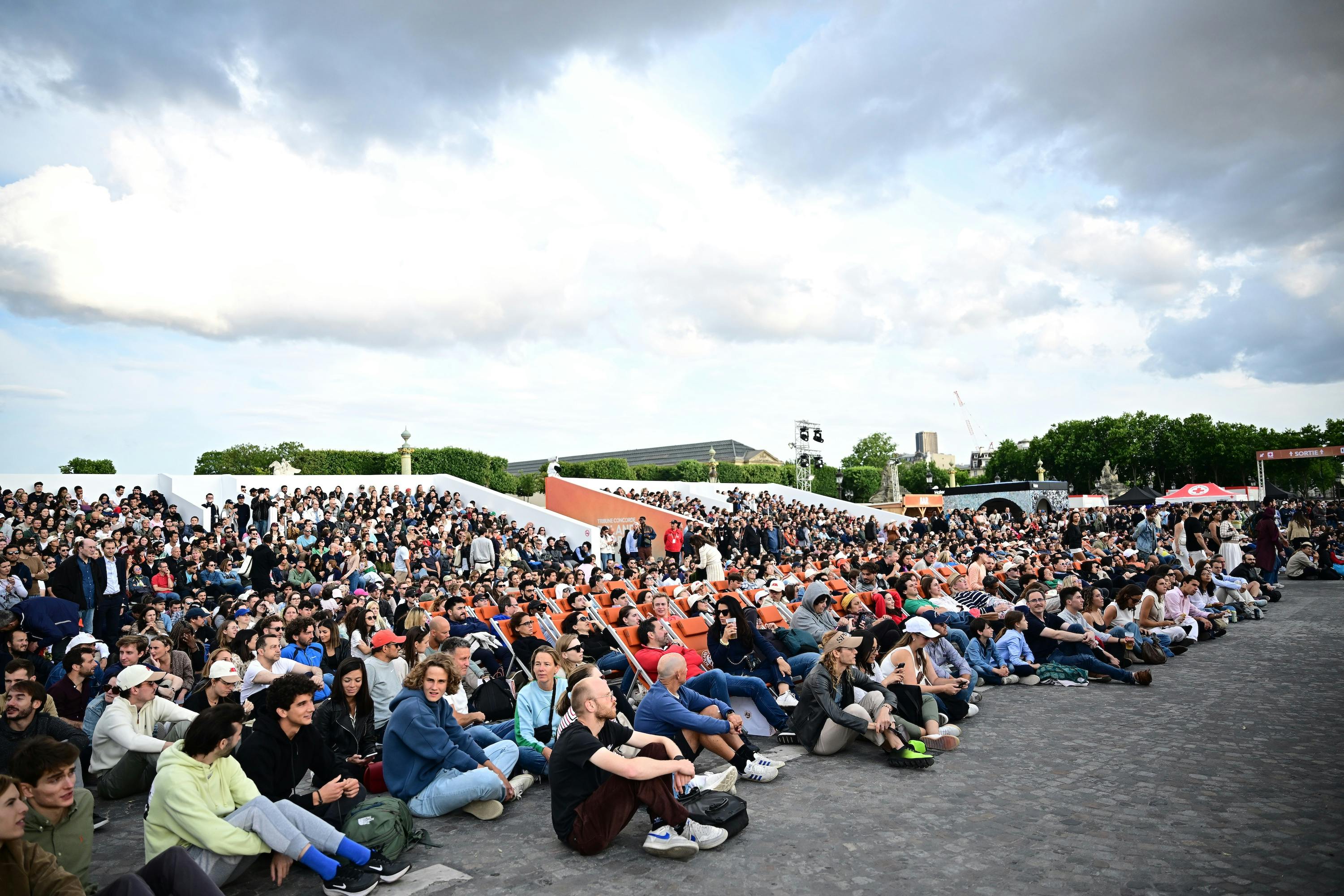 Tribune Concorde / Roland-Garros 2025