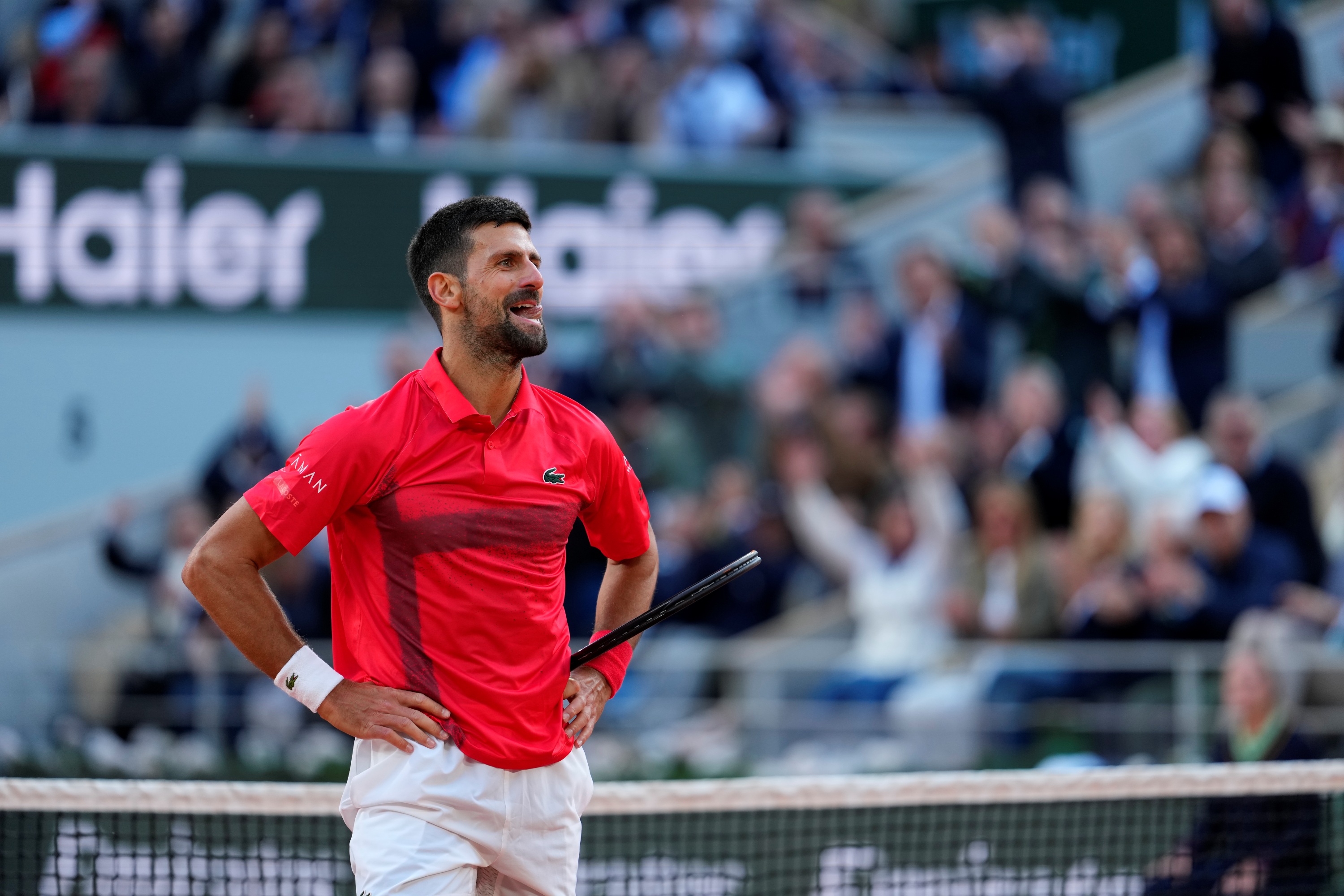 Novak Djokovic / Demi-finales, Roland-Garros 2025