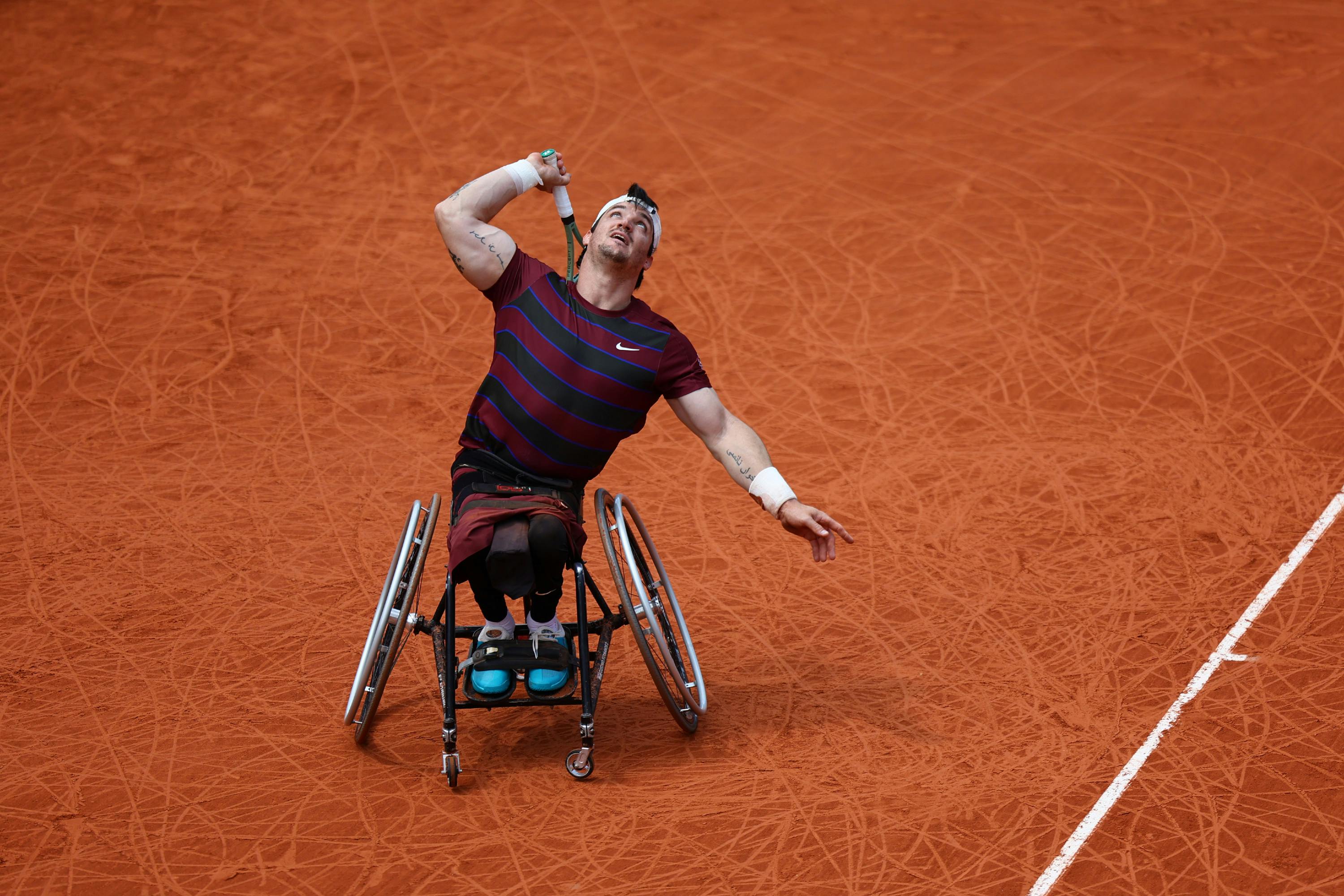 Gustavo Fernandez, Roland-Garros 2025, Tennis Fauteuil Simple Messieurs, 1_2 Finale