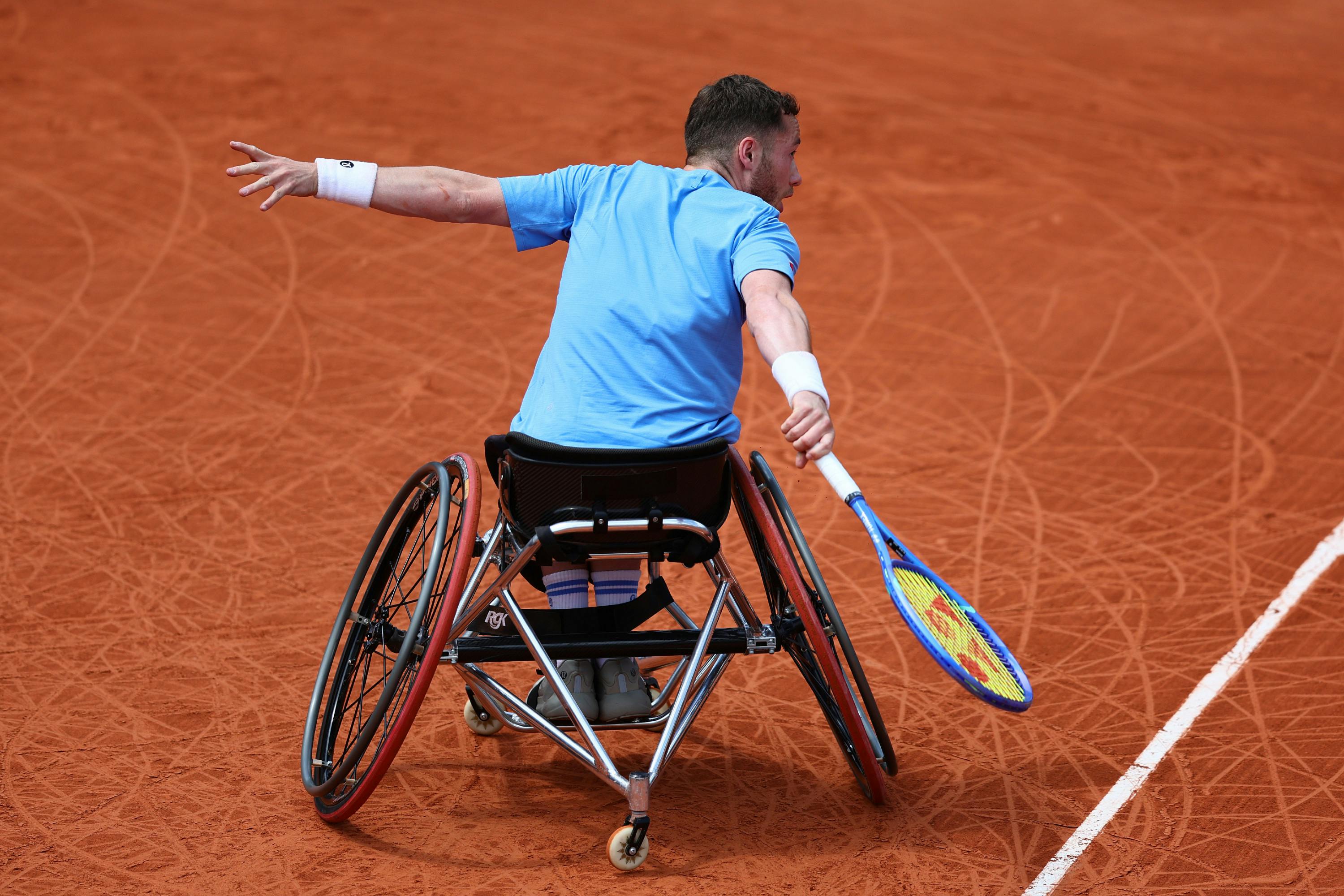 Alfie Hewett, Roland-Garros 2025, Tennis Fauteuil Simple Messieurs, 1_2 Finale,