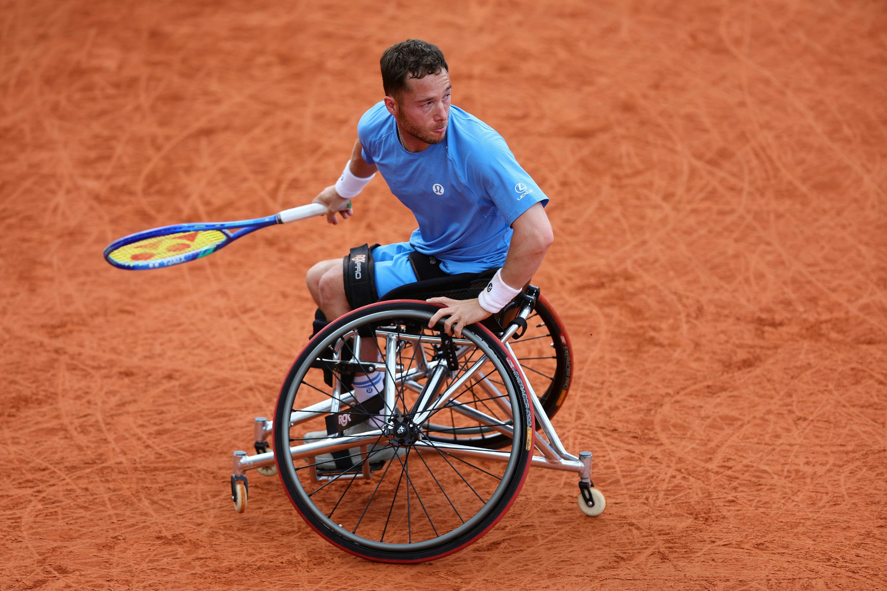 Alfie Hewett, Roland-Garros 2025, Tennis Fauteuil Simple Messieurs, 1_2 Finale,