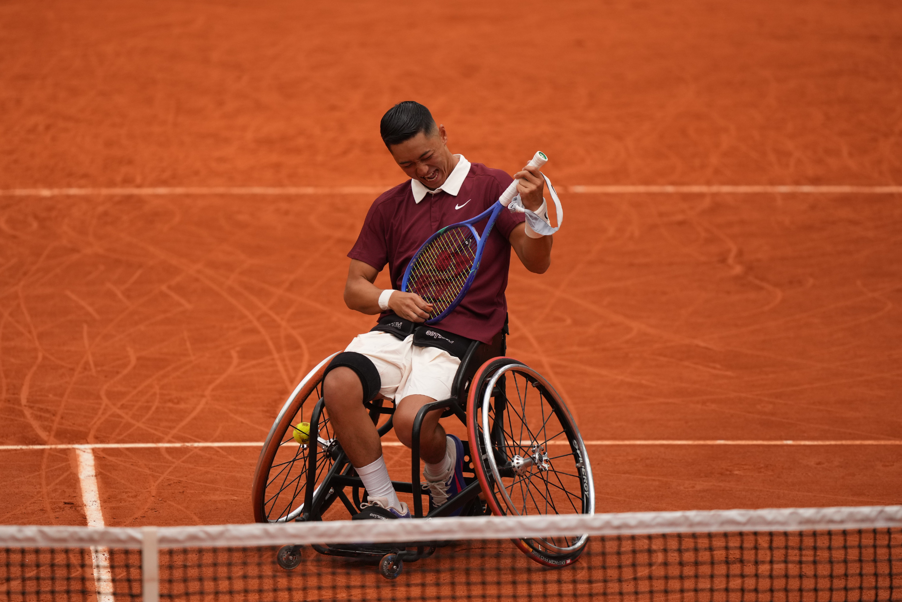 Tokito Oda, Roland-Garros 2025, Tennis Fauteuil Simple Messieurs, 1_2 Finale