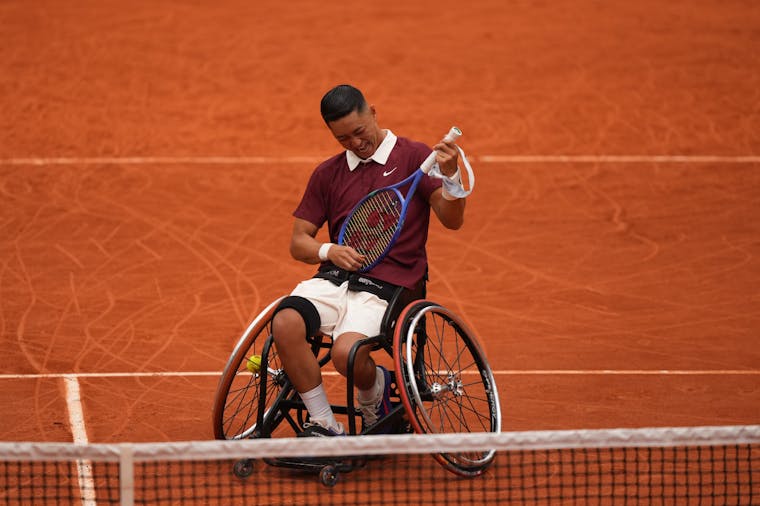Tokito Oda, Roland-Garros 2025, Tennis Fauteuil Simple Messieurs, 1_2 Finale Tokito Oda, Roland-Garros 2025, Tennis Fauteuil Simple Messieurs, 1_2 Finale