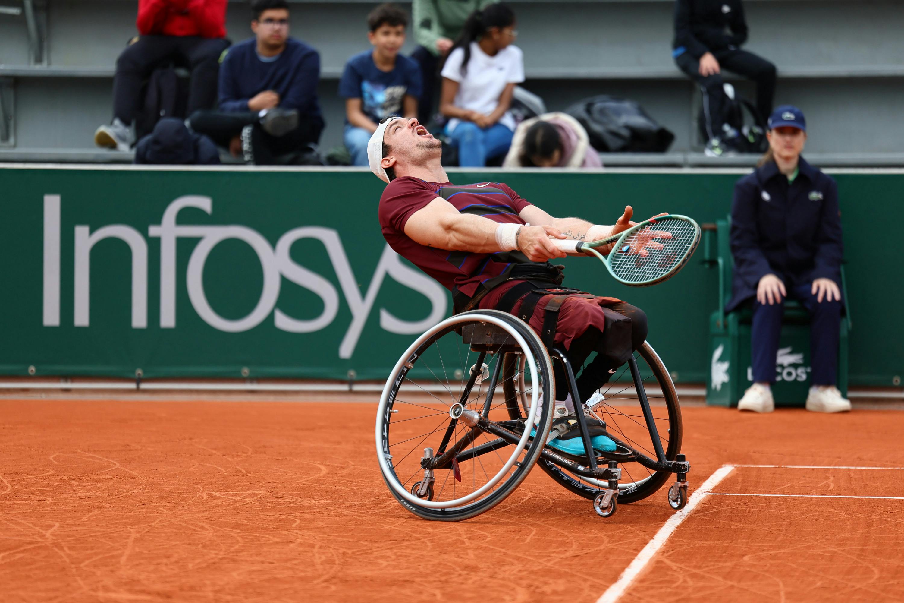 Gustavo Fernandez, Roland-Garros 2025, Tennis Fauteuil Simple Messieurs, 1_2 Finale,