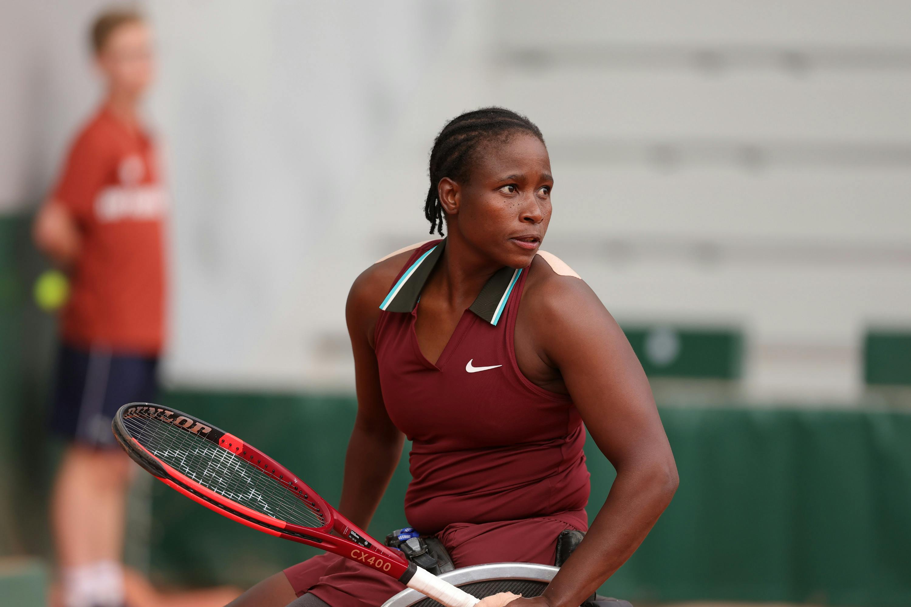 Kgothatso Montjane, Roland-Garros 2025, Tennis Fauteuil Simple Dames, 1_2 Finale