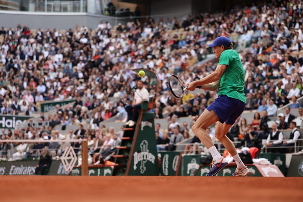 Jannik Sinner / Demi-finales, Roland-Garros 2025