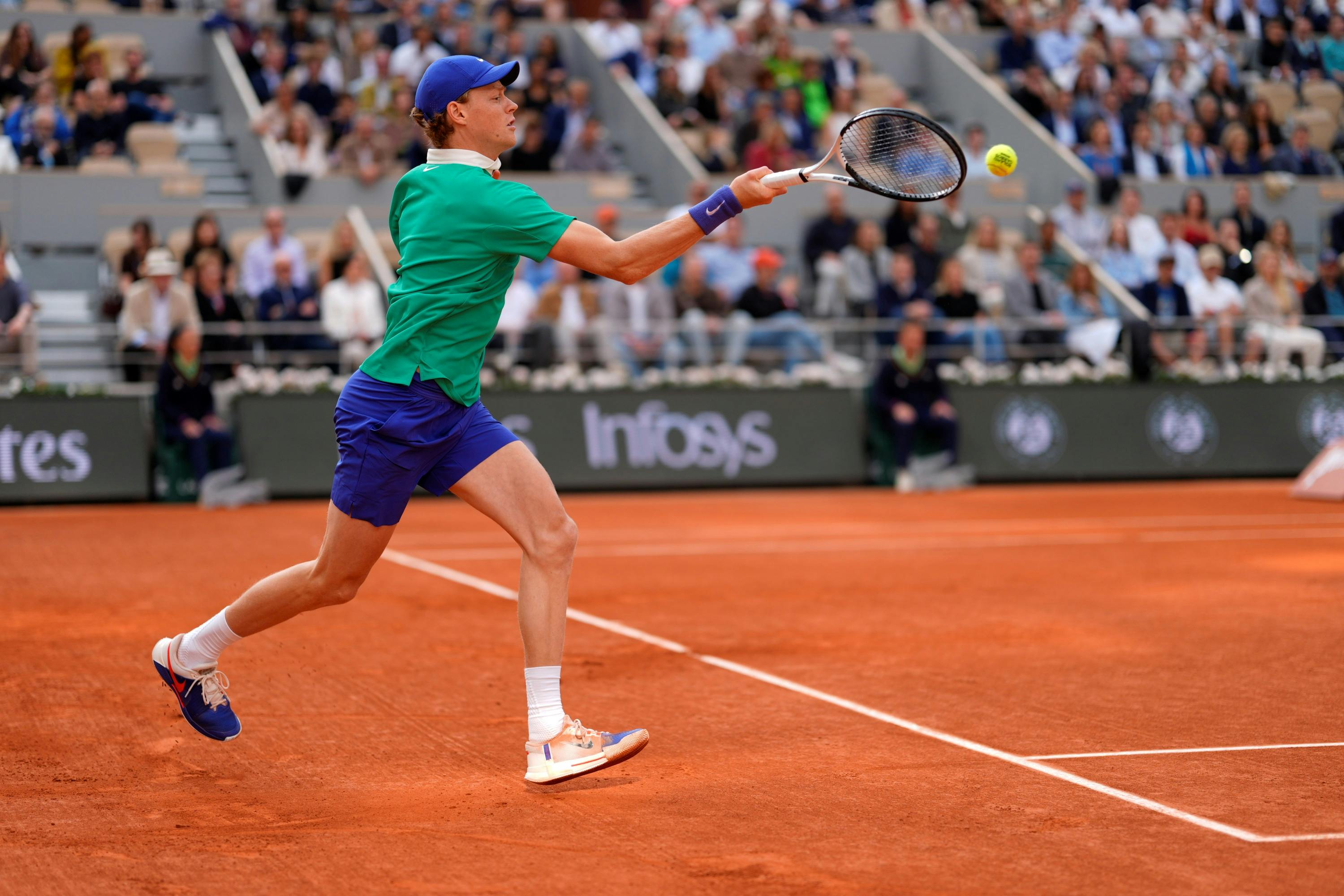 Jannik Sinner / Demi-finales, Roland-Garros 2025