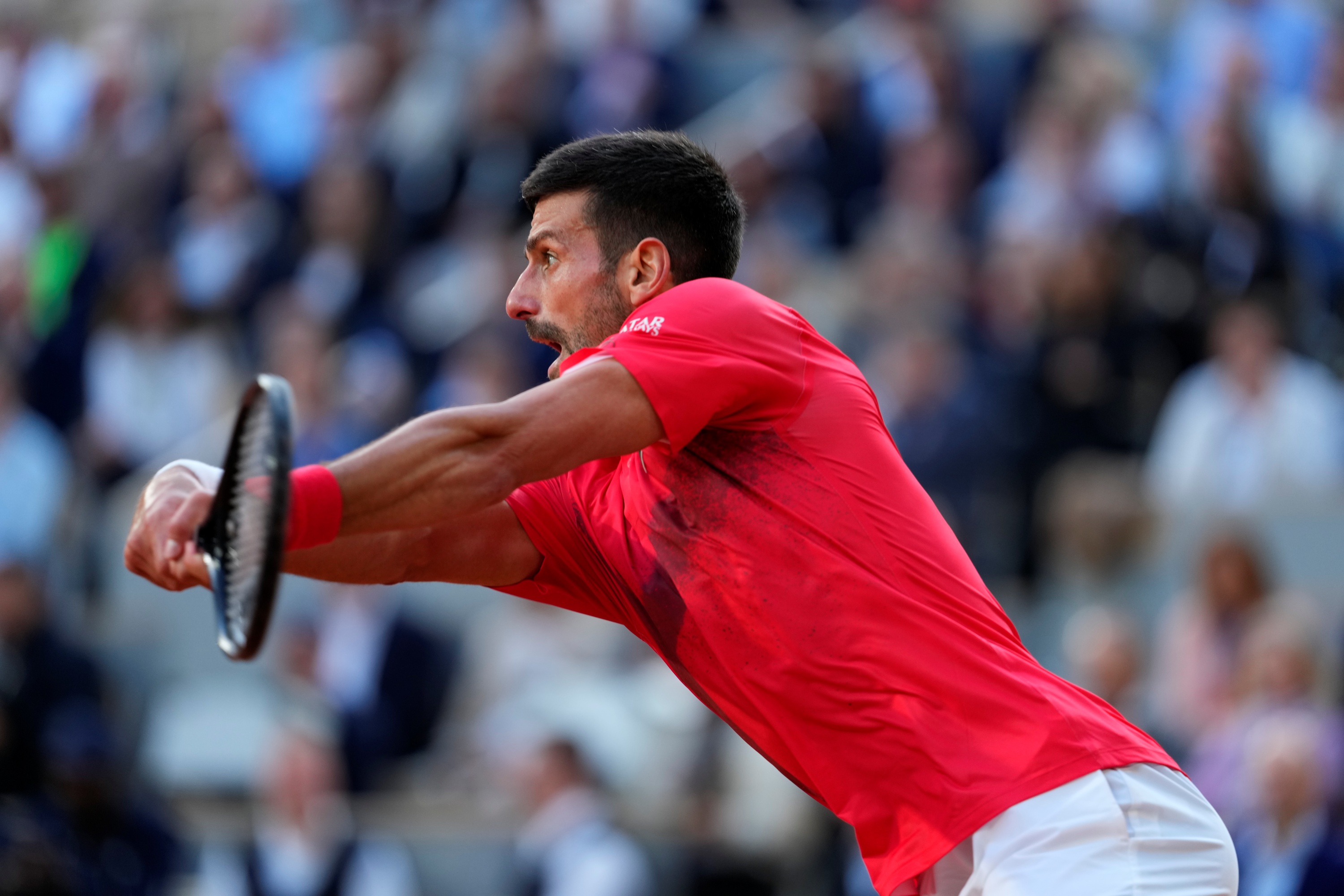 Novak Djokovic / Demi-finales, Roland-Garros 2025