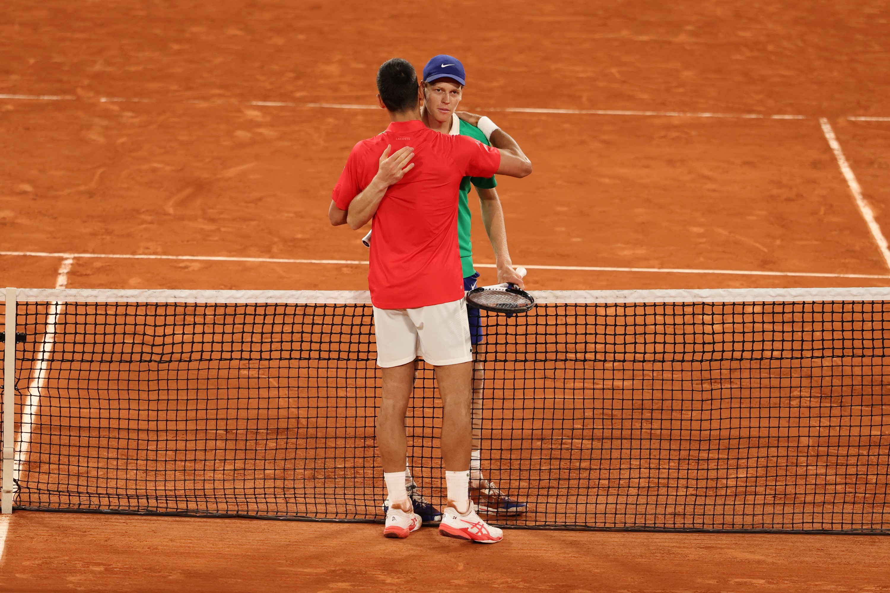 Novak Djokovic & Jannik Sinner / Demi-finales Roland-Garros 2025