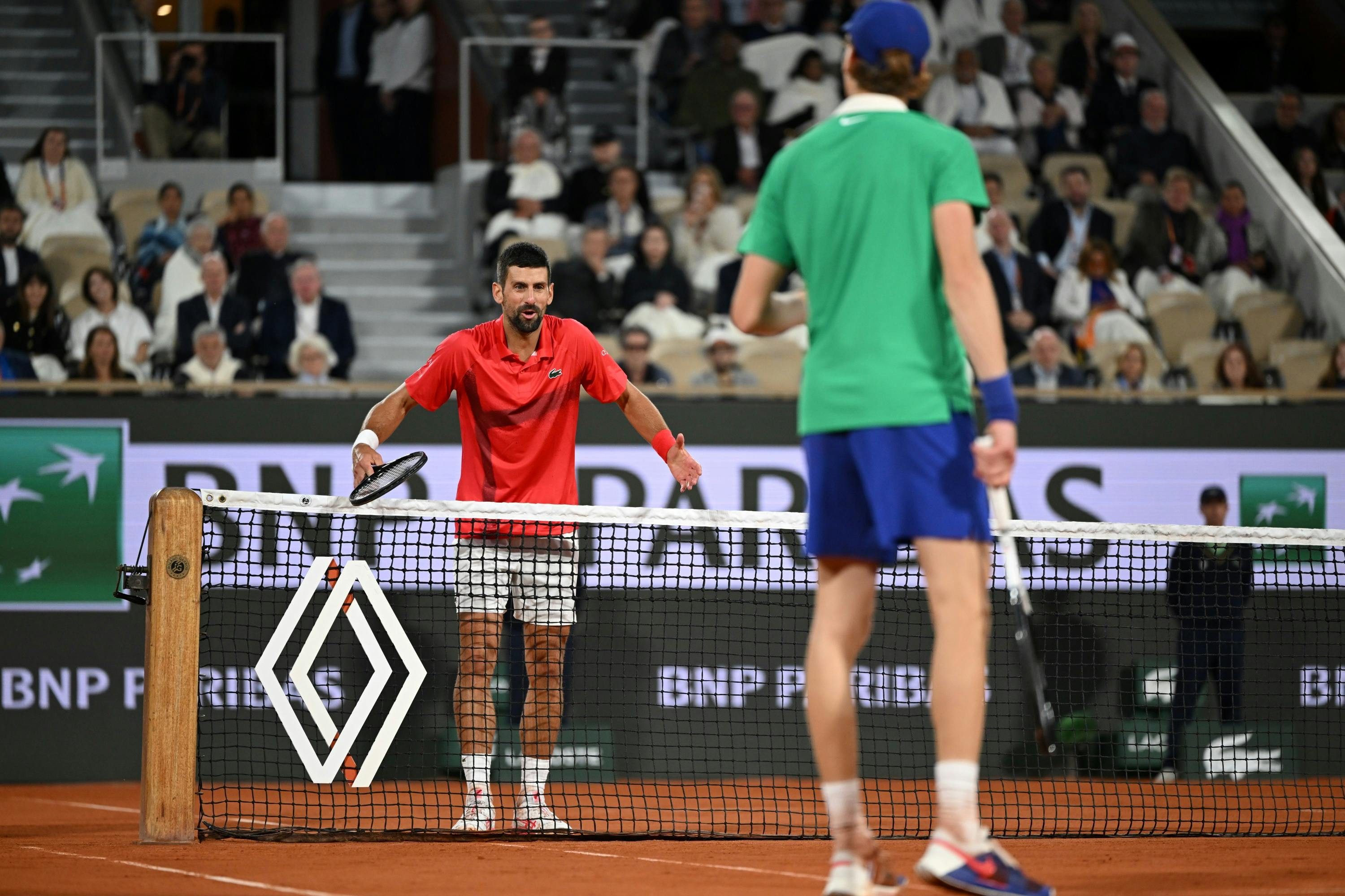 Jannik Sinner & Novak Djokovic / Demi-finales, Roland-Garros 2025