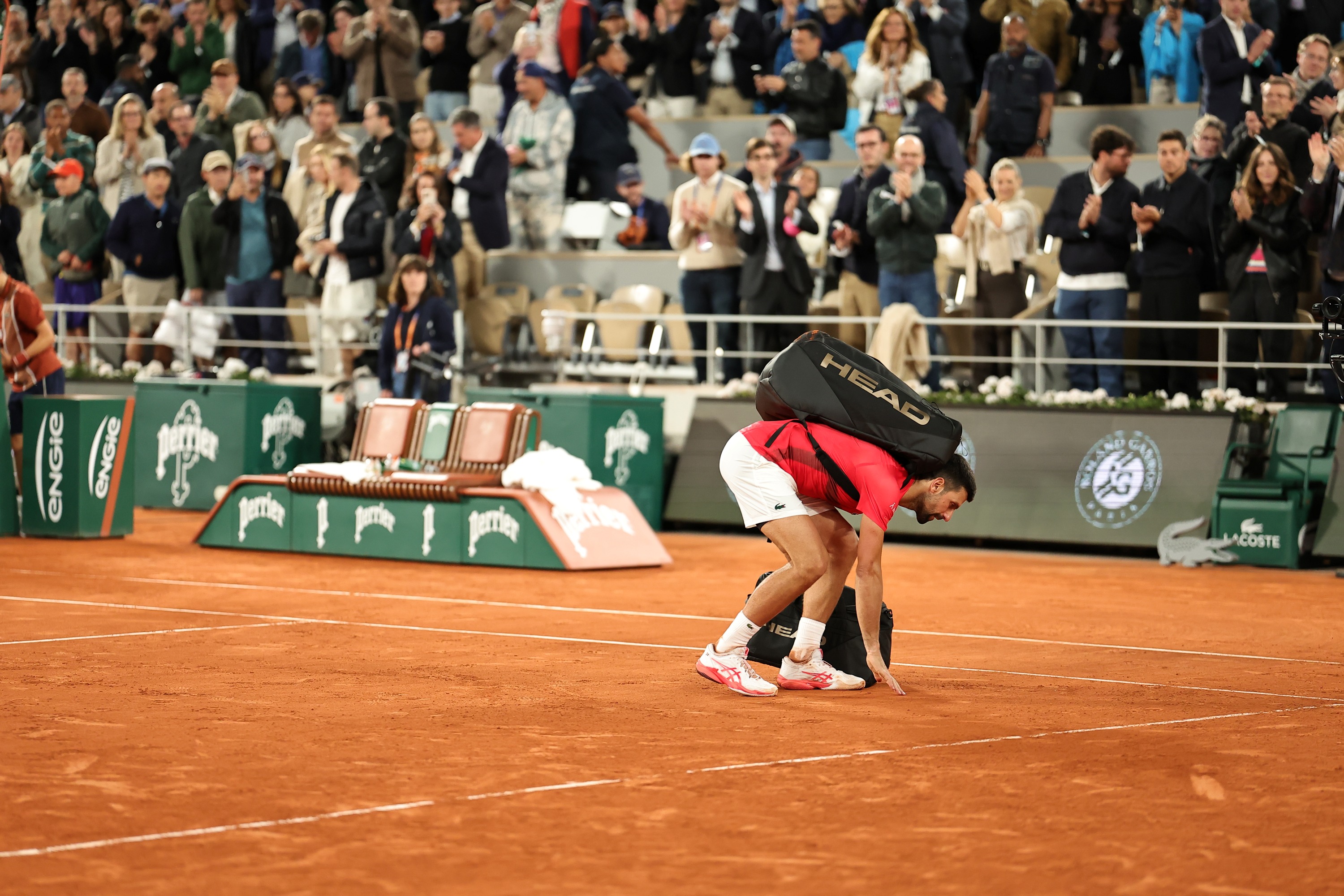 Novak Djokovic / Demi-finales, Roland-Garros 2025