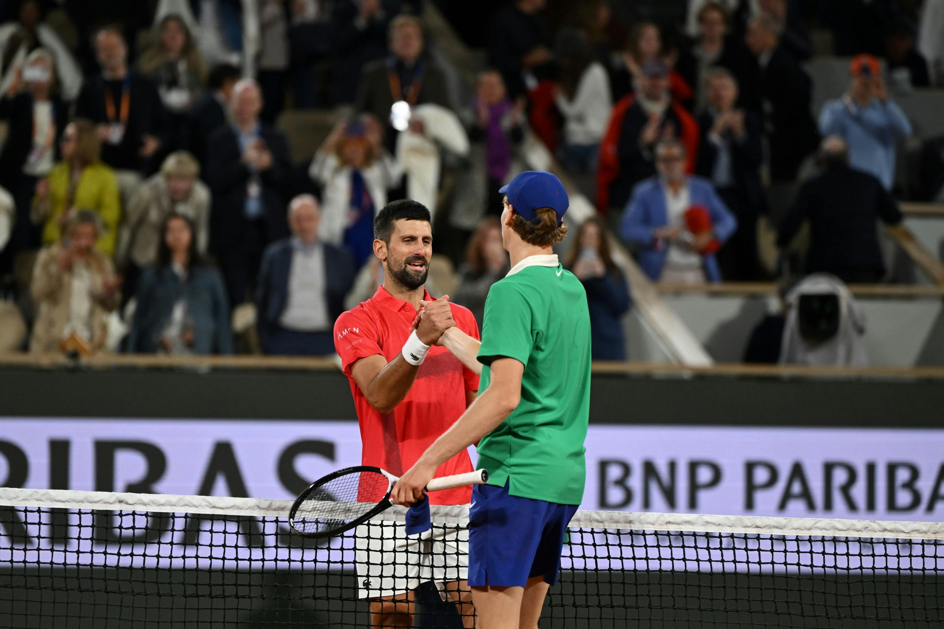 Jannik Sinner & Novak Djokovic / Demi-finales Roland-Garros 2025