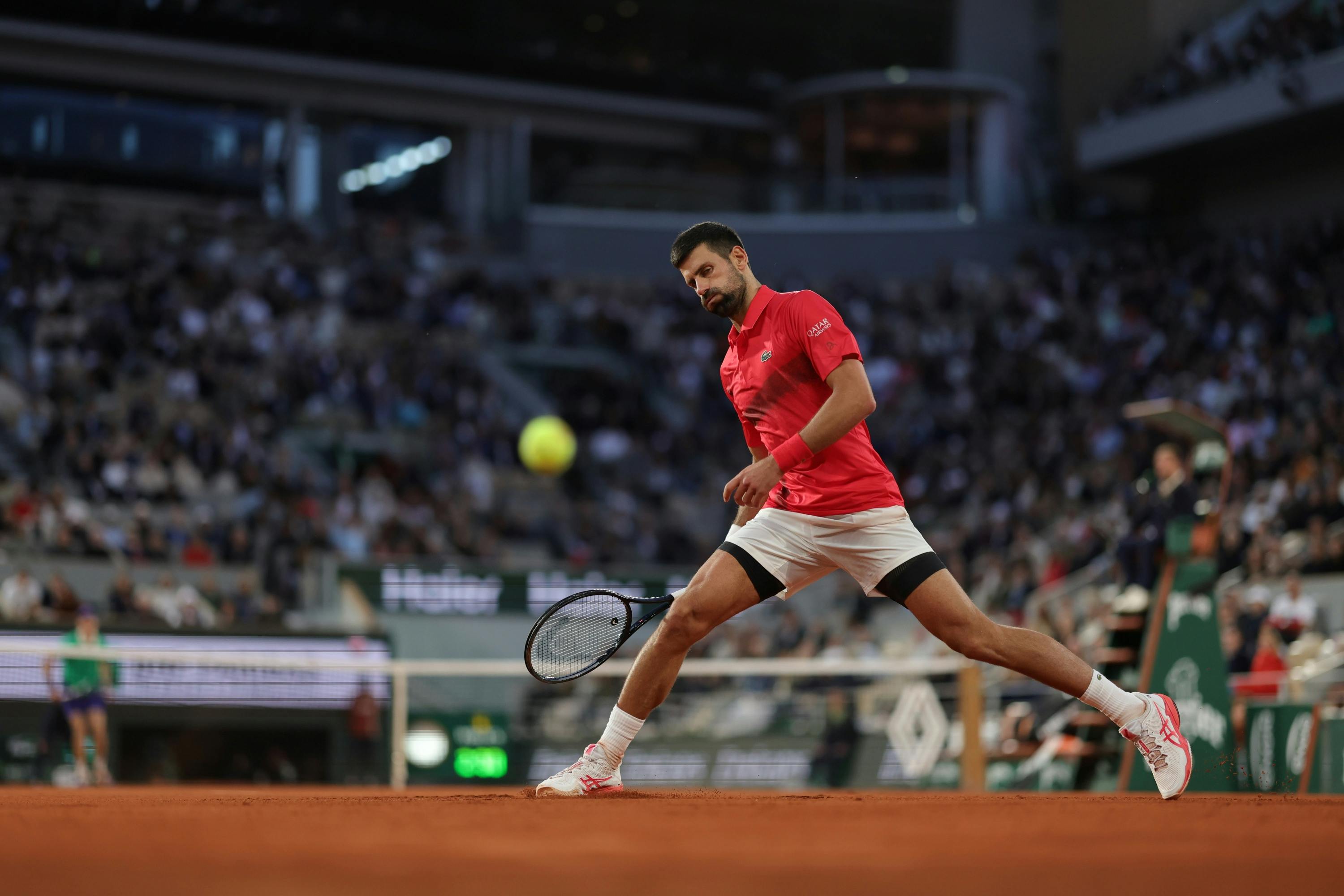 Novak Djokovic / Demi-finales, Roland-Garros 2025